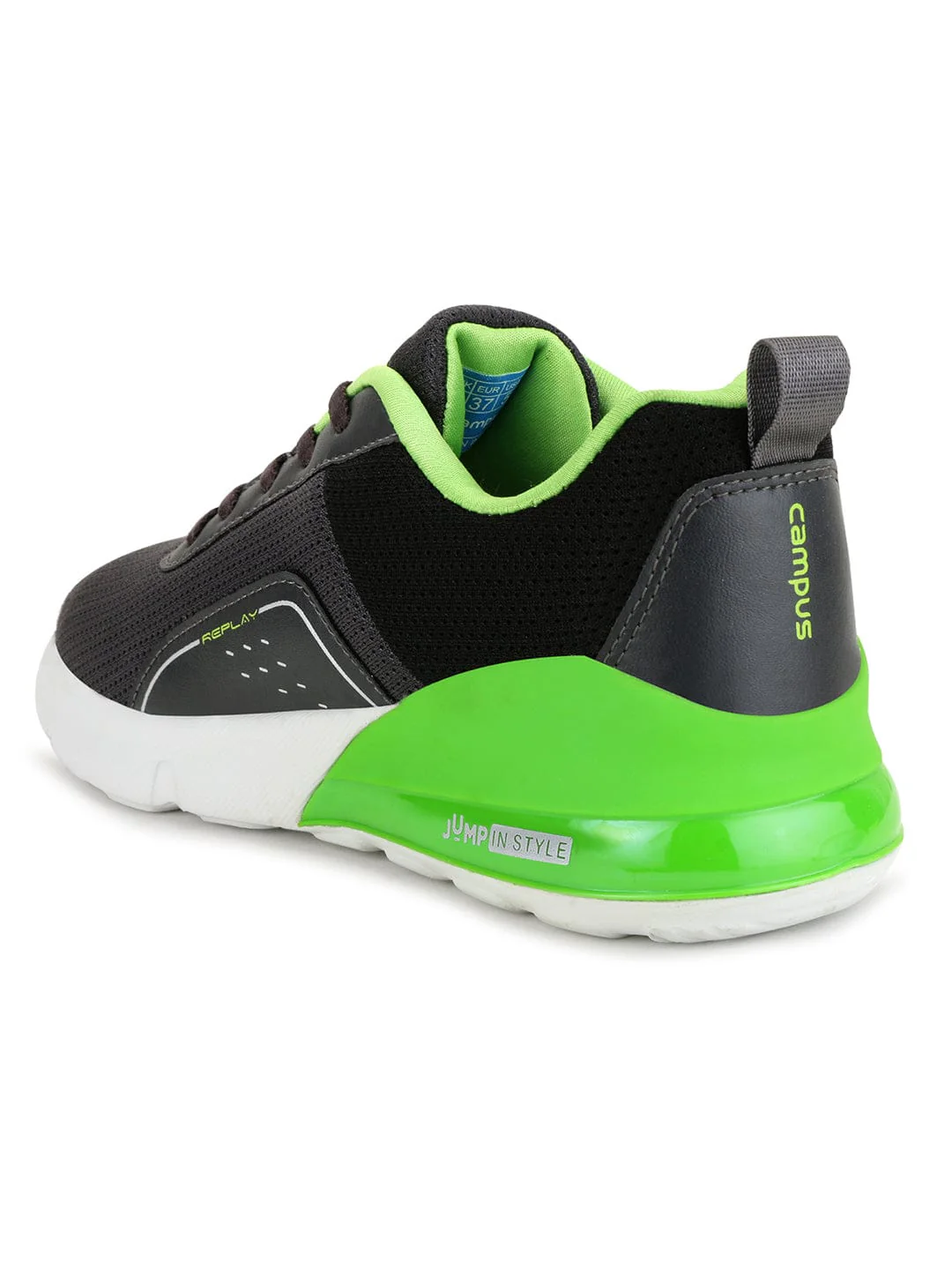 KIDOS-CHILD Grey Kid's Running Shoes - Image 3