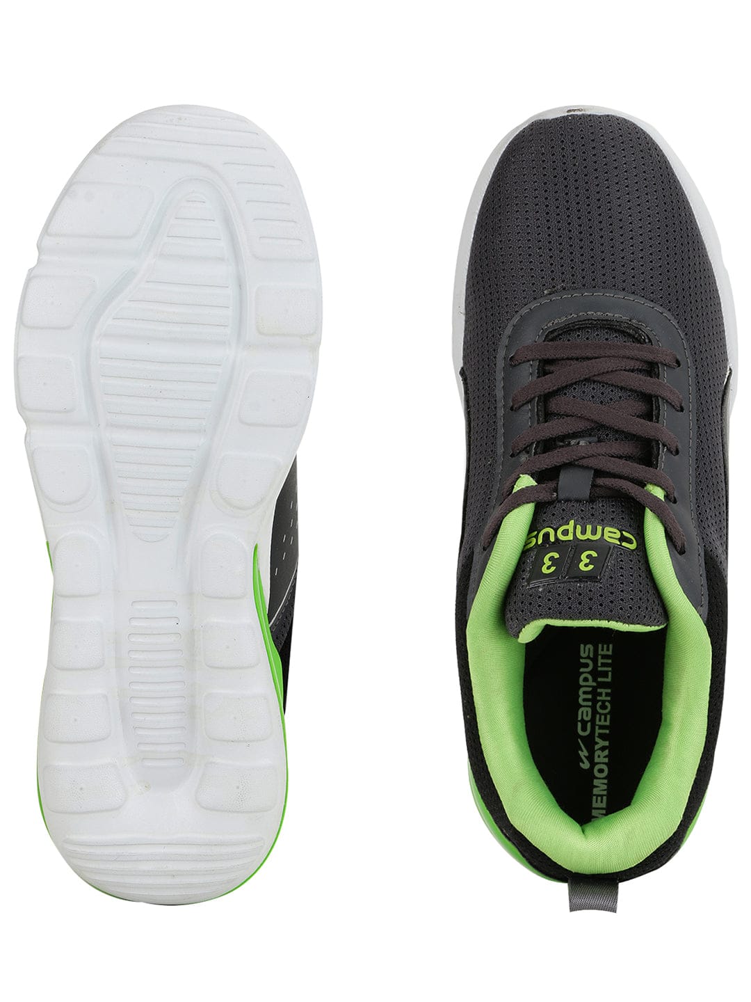 KIDOS-CHILD Grey Kid's Running Shoes - Image 4