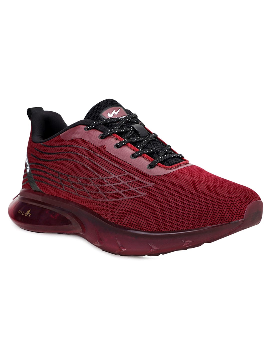 KIZER Red Men's Sports Shoes - Image 2