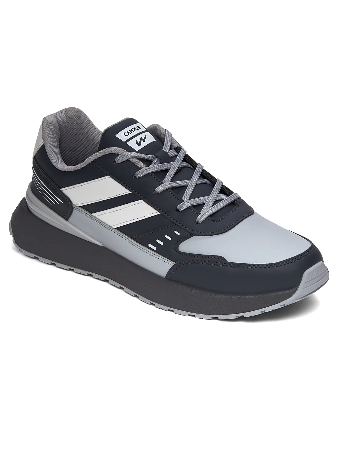 KNICK Grey Men's Sneakers - Image 3