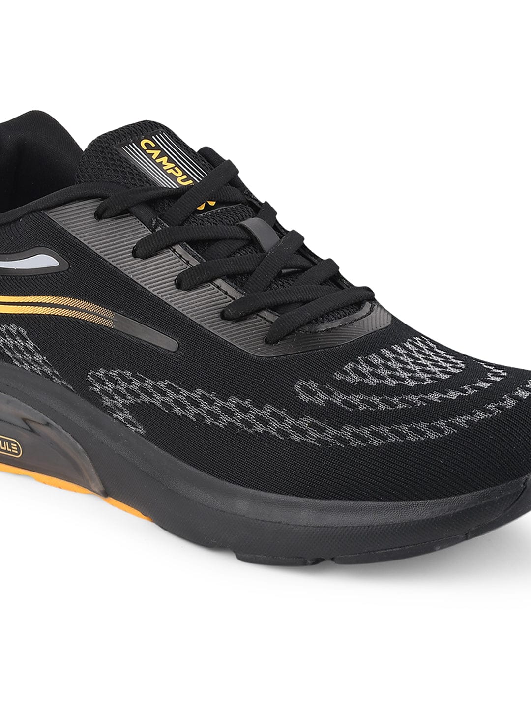 KREATION Black Men's Running Shoes - Image 5