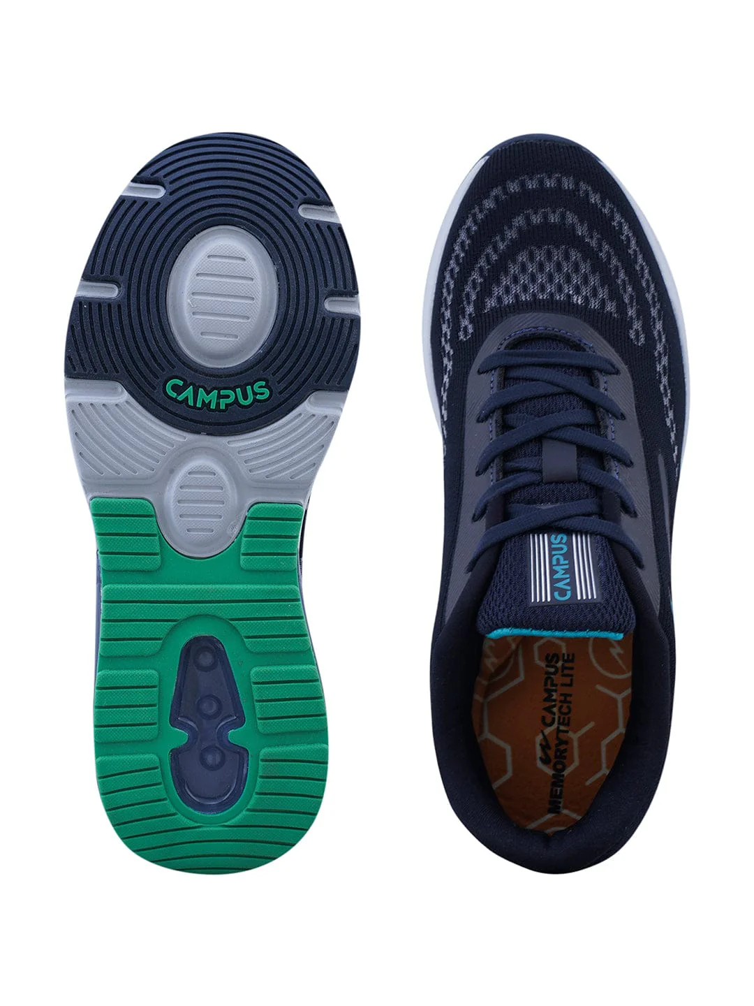 KREATION Navy Men's Running Shoes - Image 4