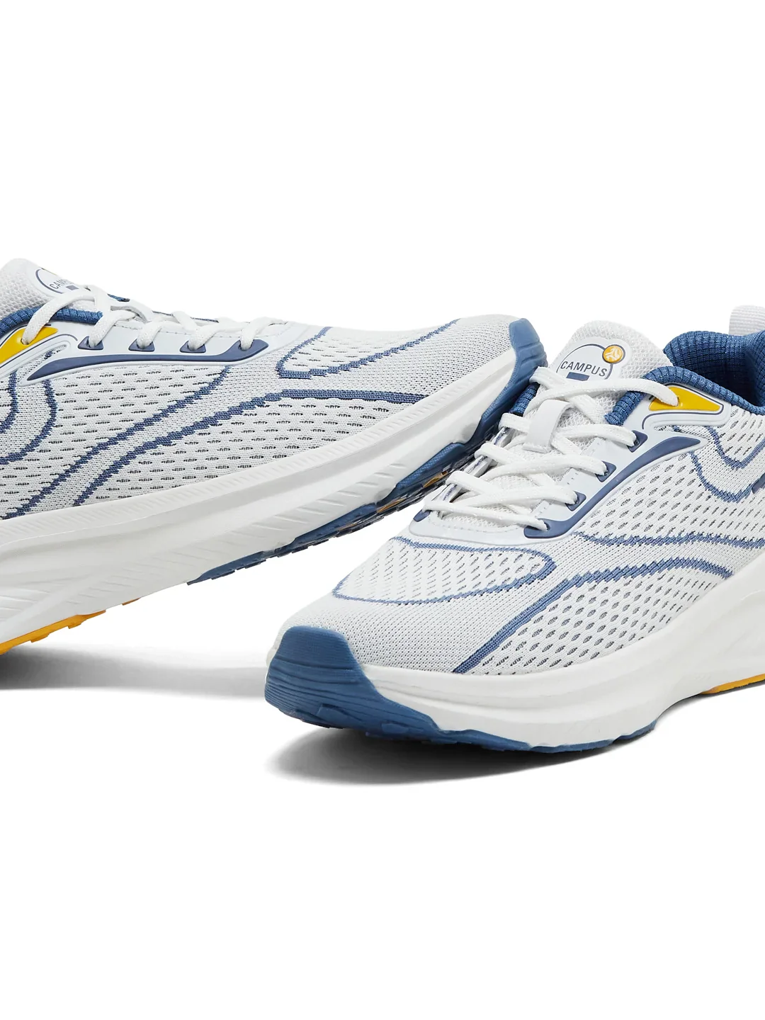 KRIVO White Men's Running Shoes - Image 7
