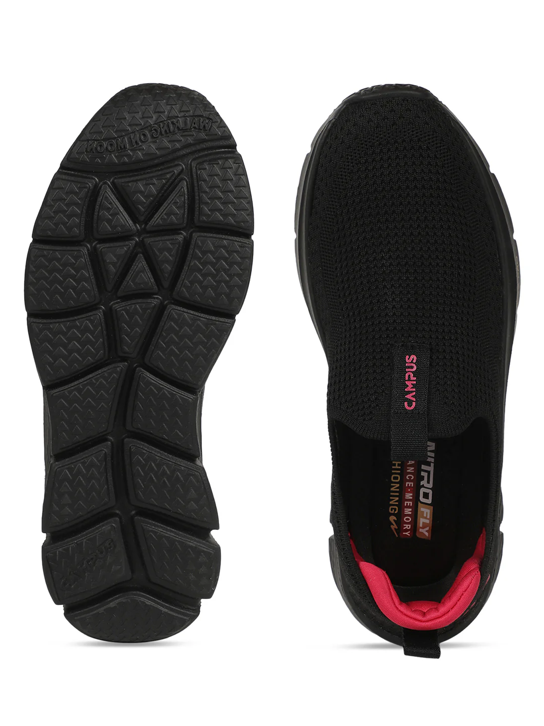 KURSTIN Black Women's Walking shoes - Image 4