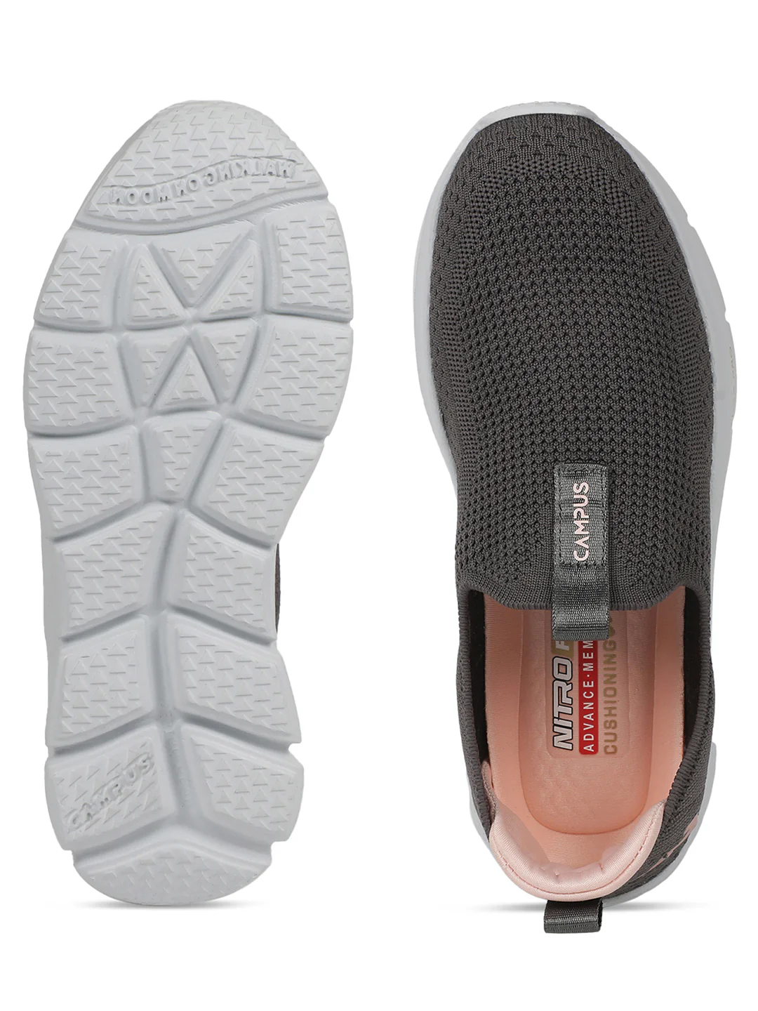 KURSTIN Grey Women's Walking shoes - Image 4