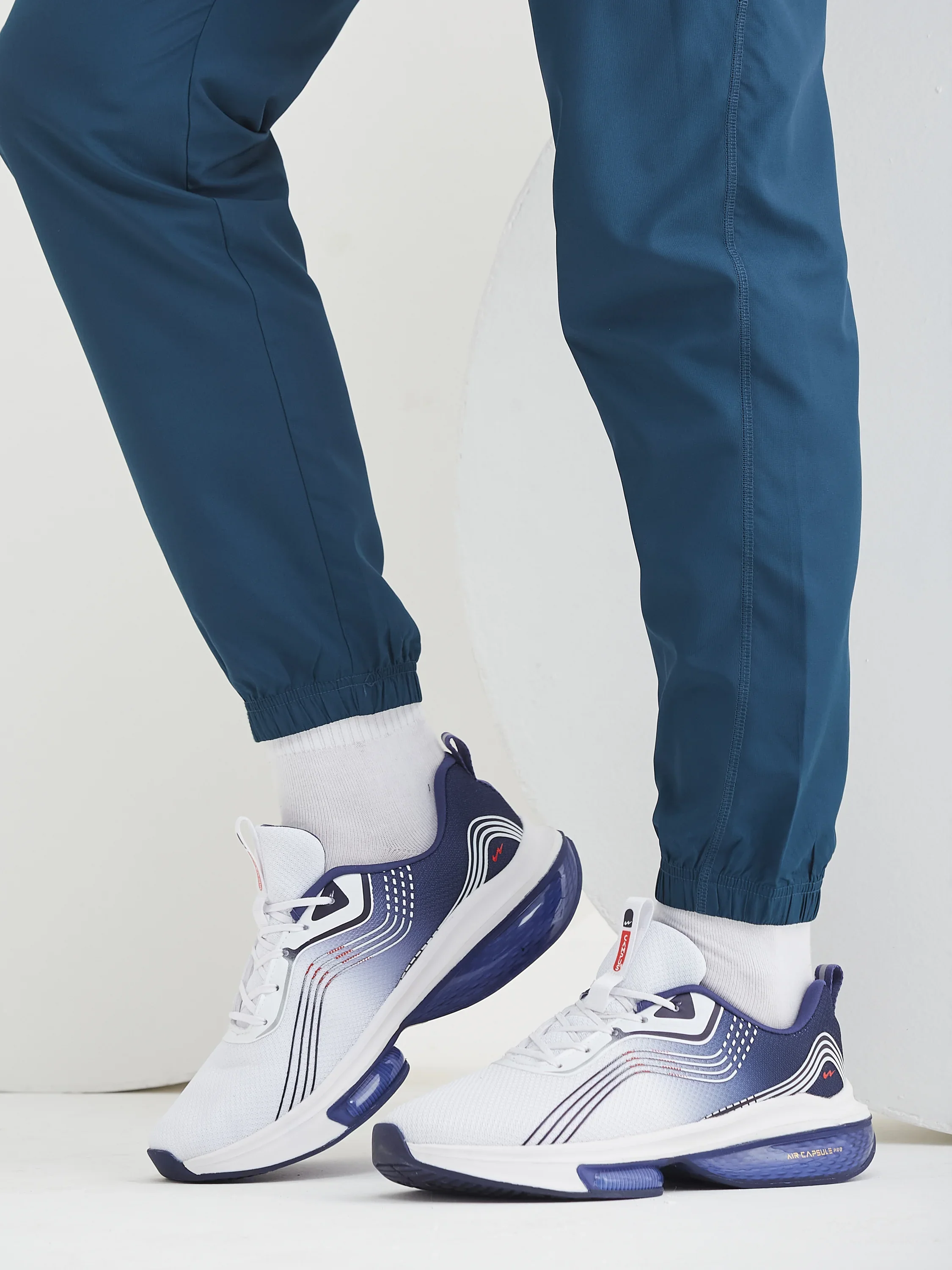 LAM White Men's Running Shoes - Image 8
