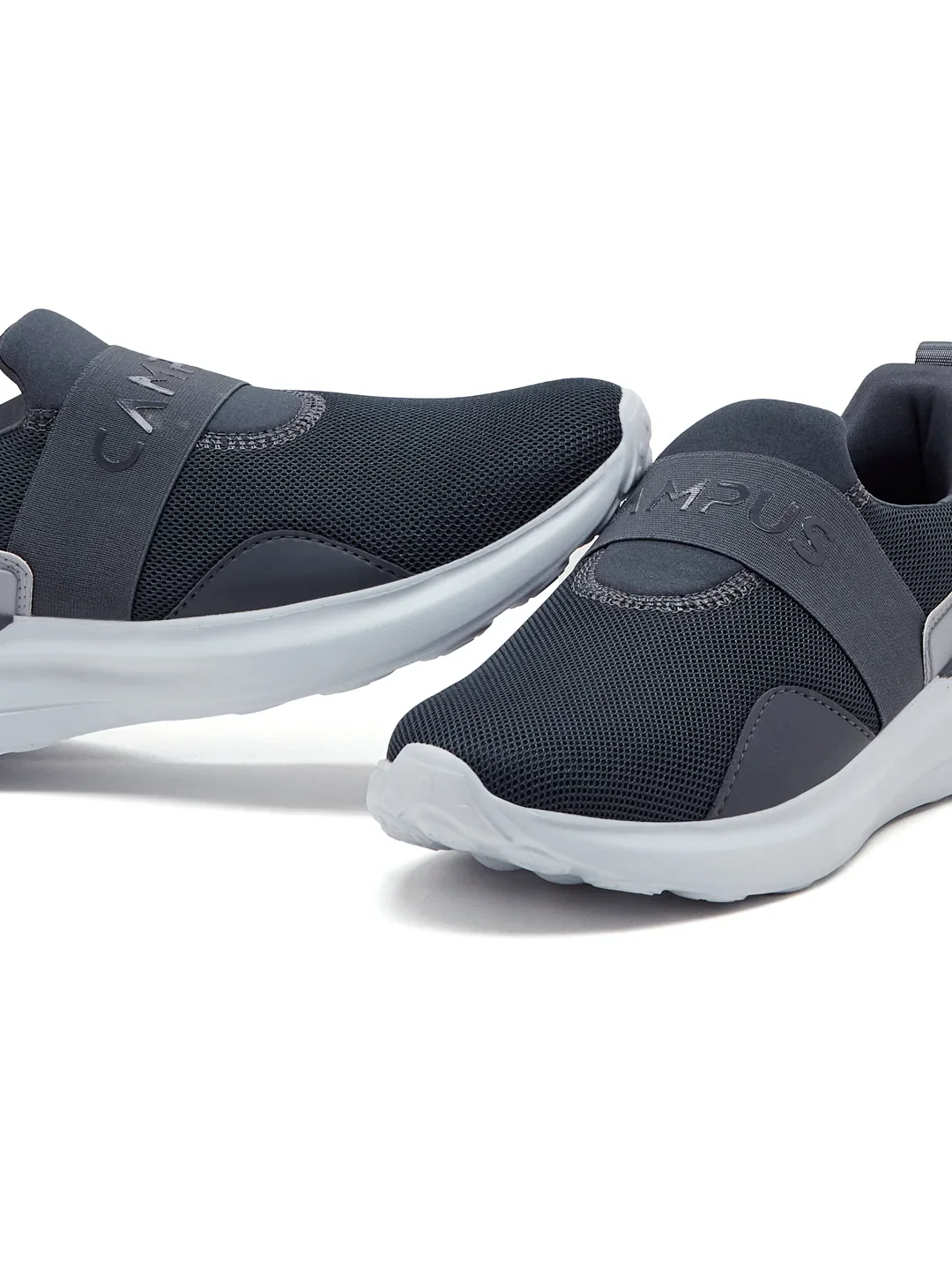 LAYER Grey Men's Walking Shoes - Image 7