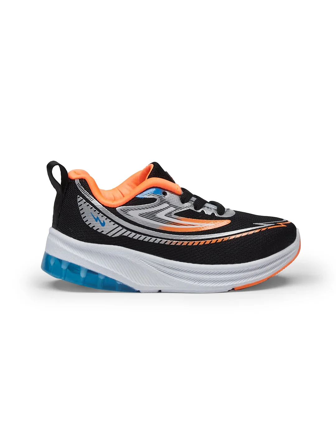LD-01 Black Kids Running Shoes - Image 2