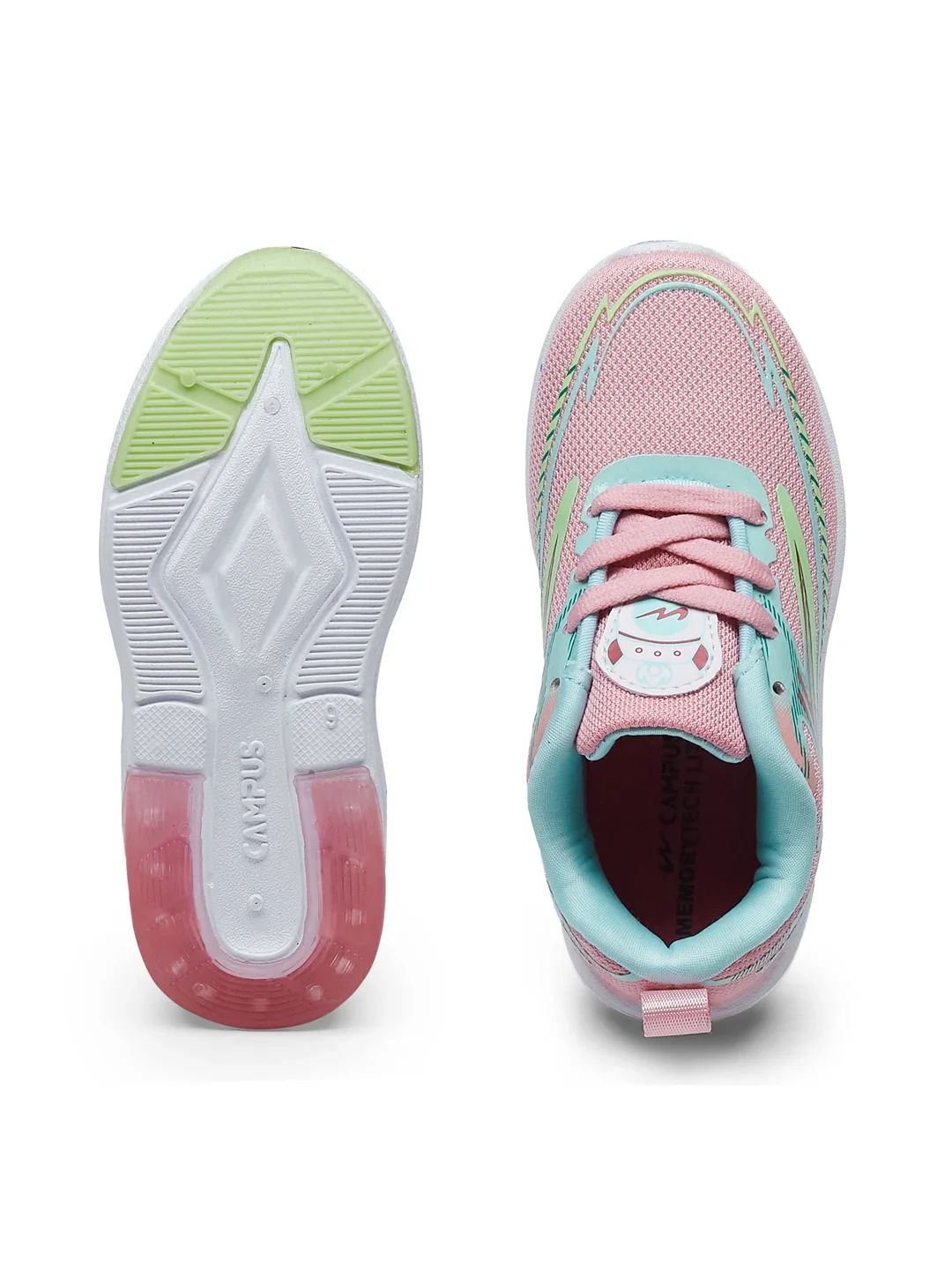 LD-01 Pink Kids Running Shoes - Image 5