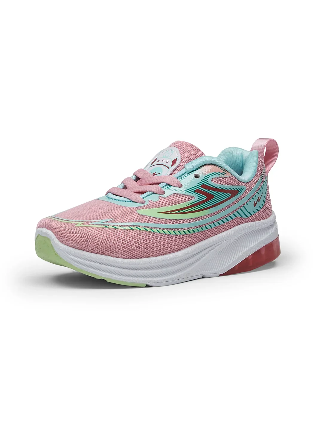 LD-01 Pink Kids Running Shoes - Image 6