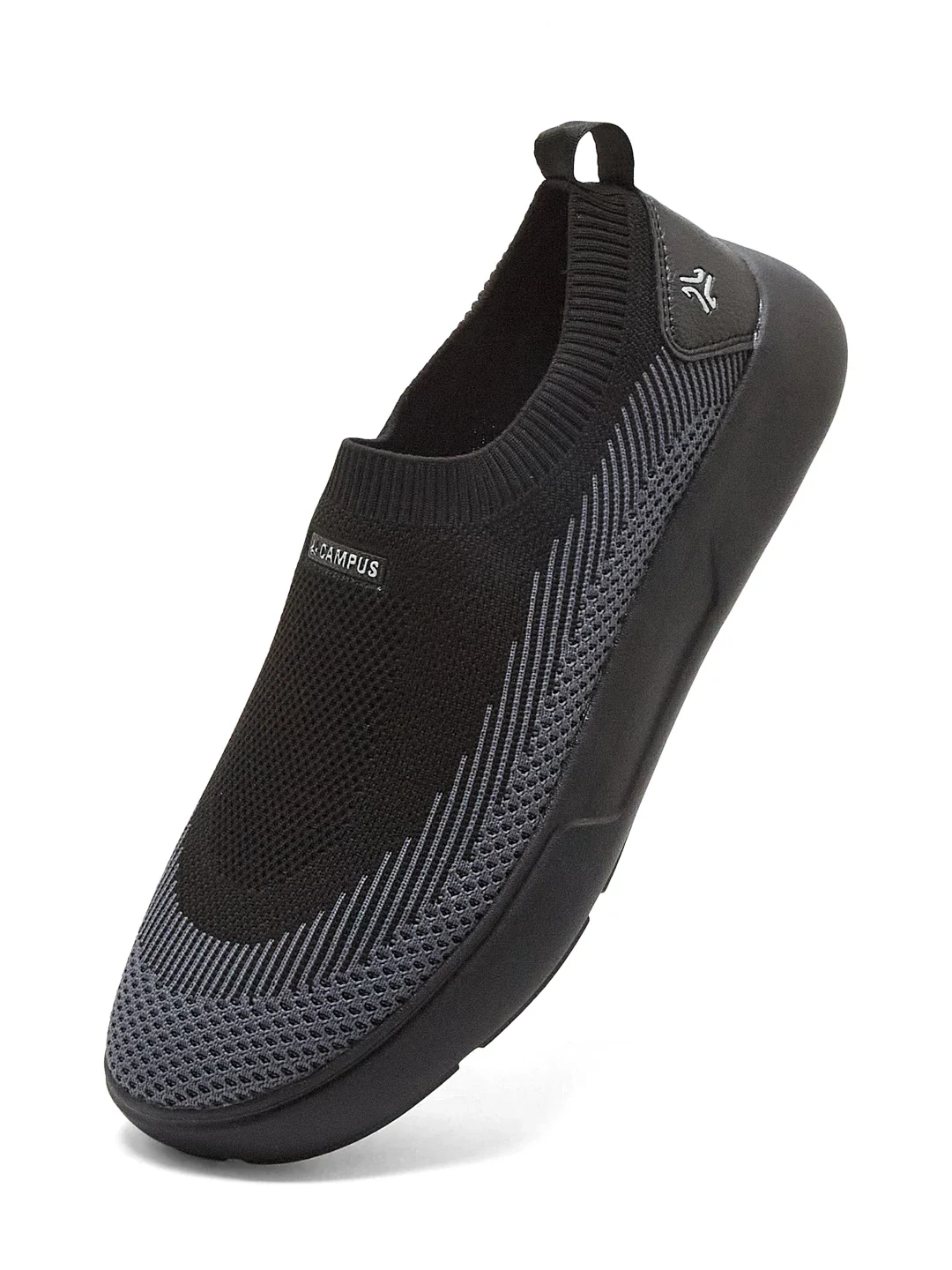 LEDGE Black Men's Walking Shoes - Image 3