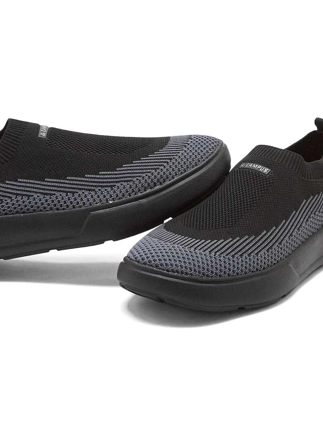 LEDGE Black Men's Walking Shoes - Image 7