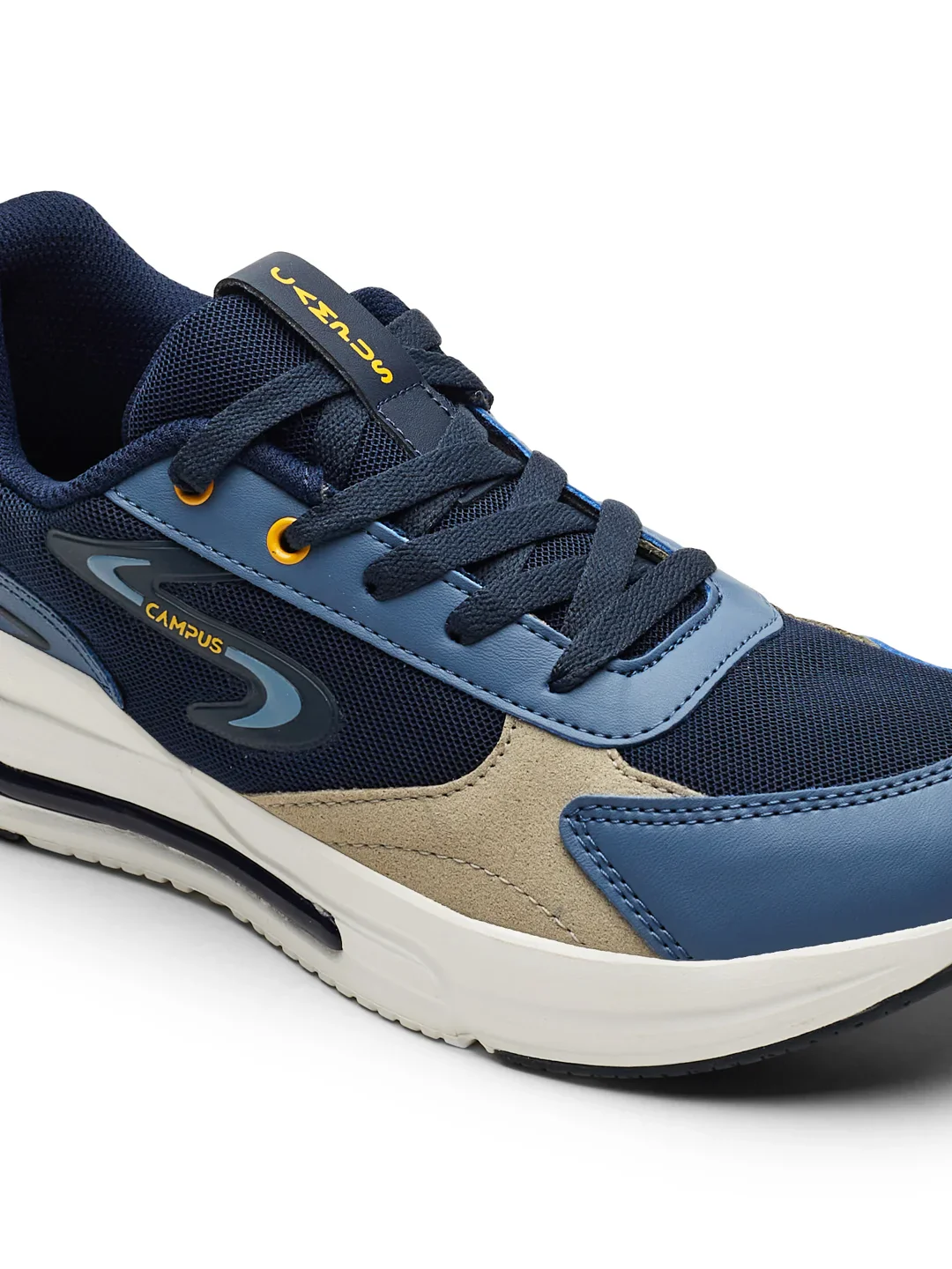 LEVEL Navy Men's Sneakers - Image 7
