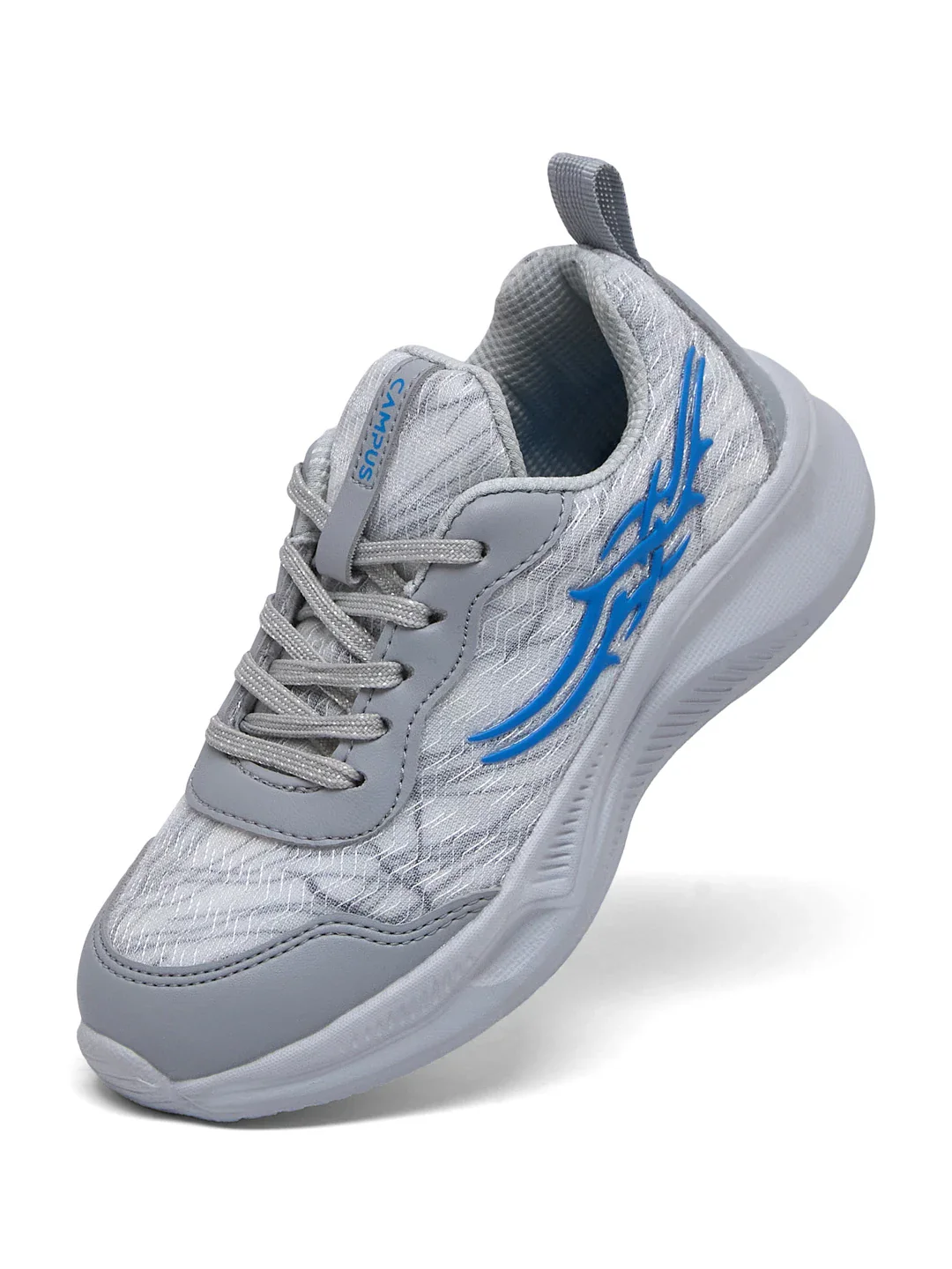 LOBO NEW KIDS Grey Kids Running Shoes - Image 3