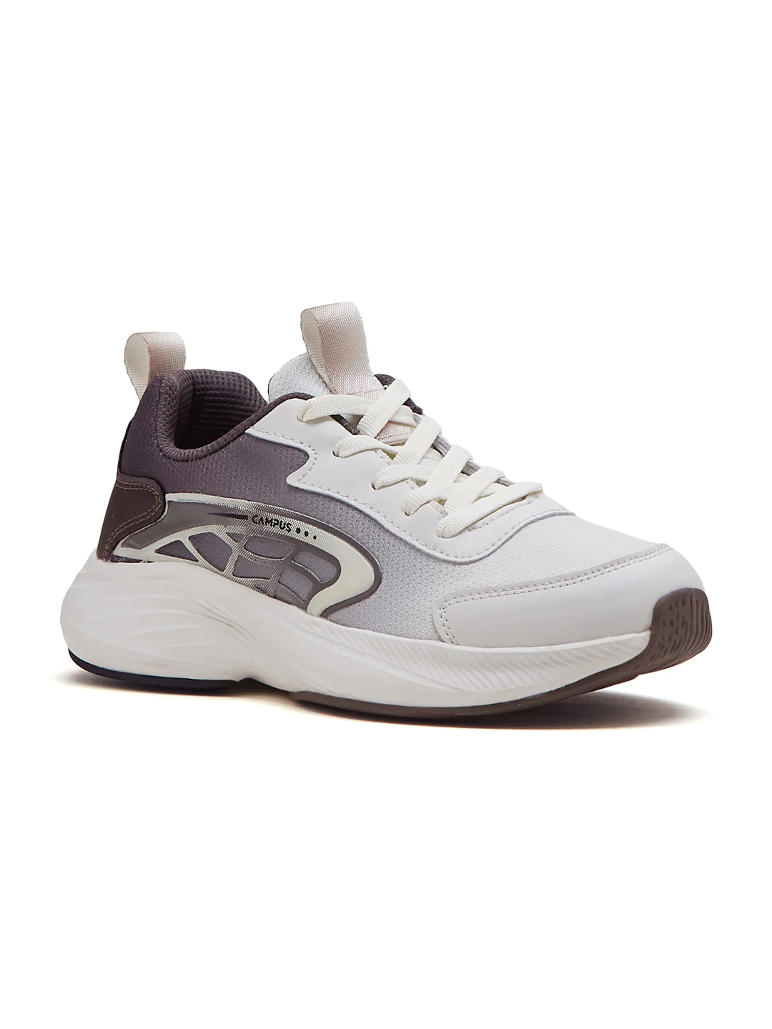 LUNAR Off White Child Running Shoes - Image 2