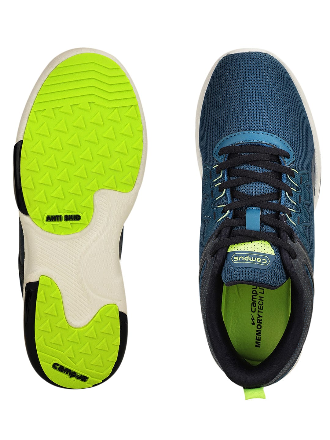 MACAO Blue Men's Running Shoes - Image 4
