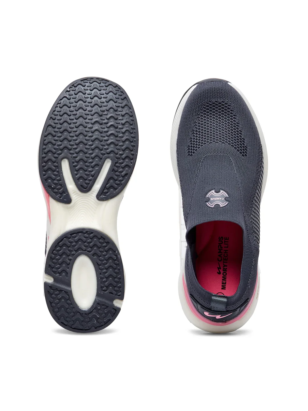 MADRA Grey Women's Walking Shoes - Image 5