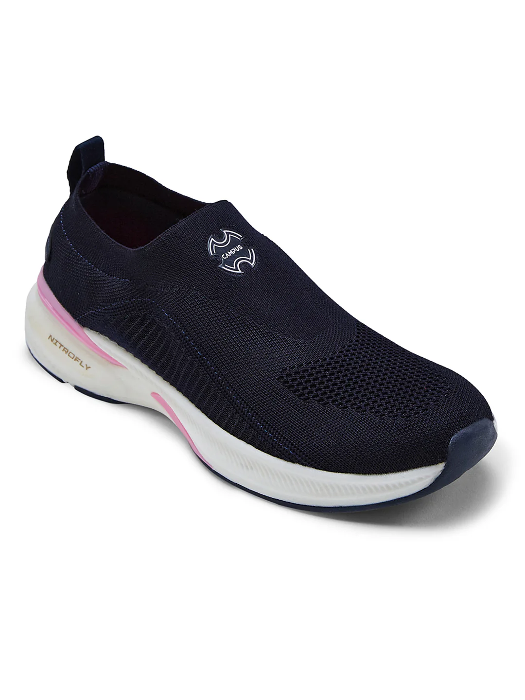 MADRA Navy Women's Walking shoes - Image 3
