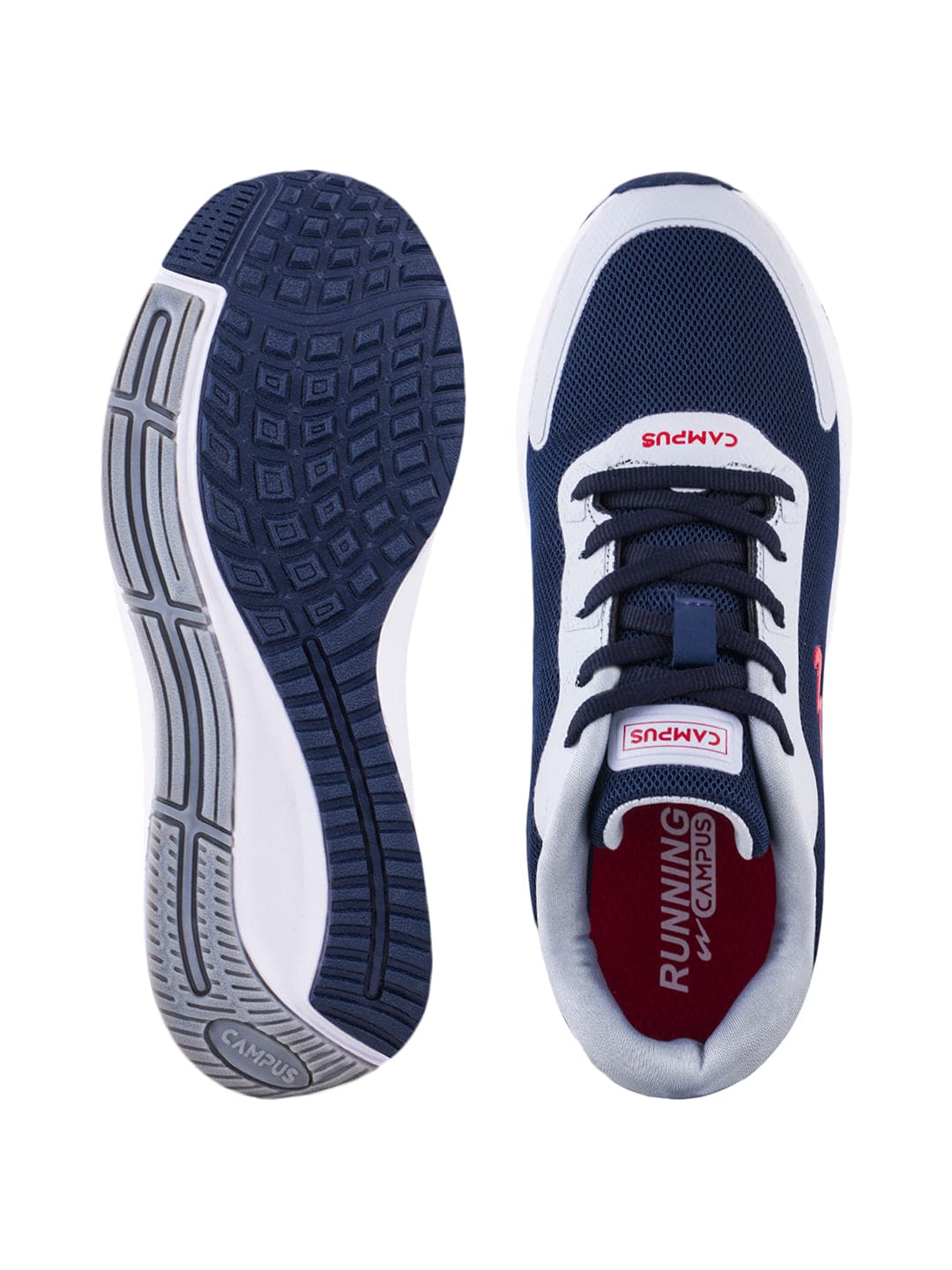 MADRIAN Navy Men's Running Shoes - Image 4