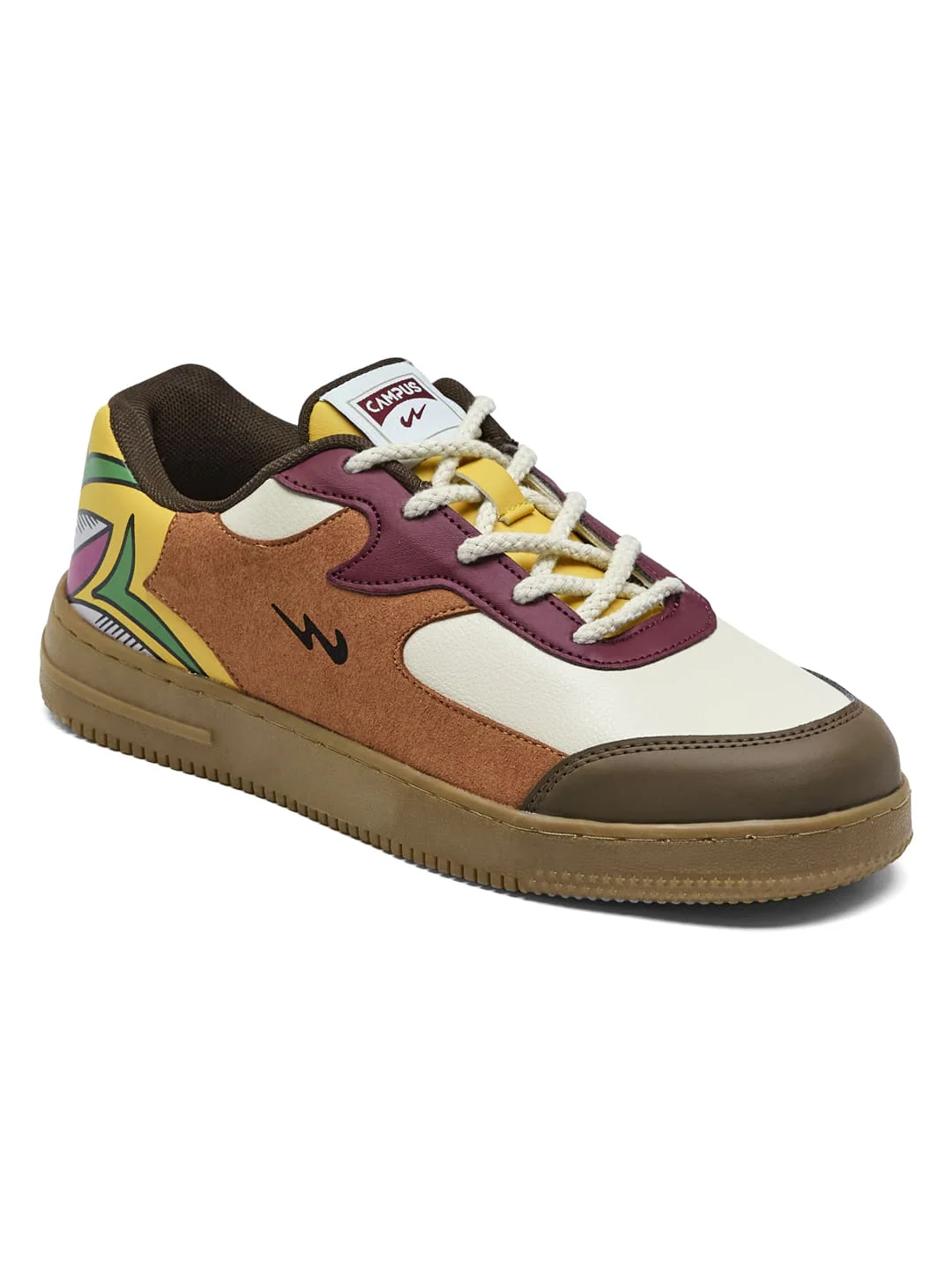 MAJESTIC Cream Women's Sneakers - Image 3