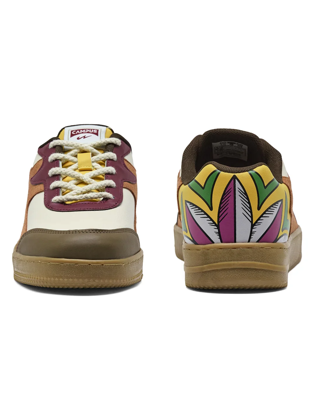 MAJESTIC Cream Women's Sneakers - Image 4