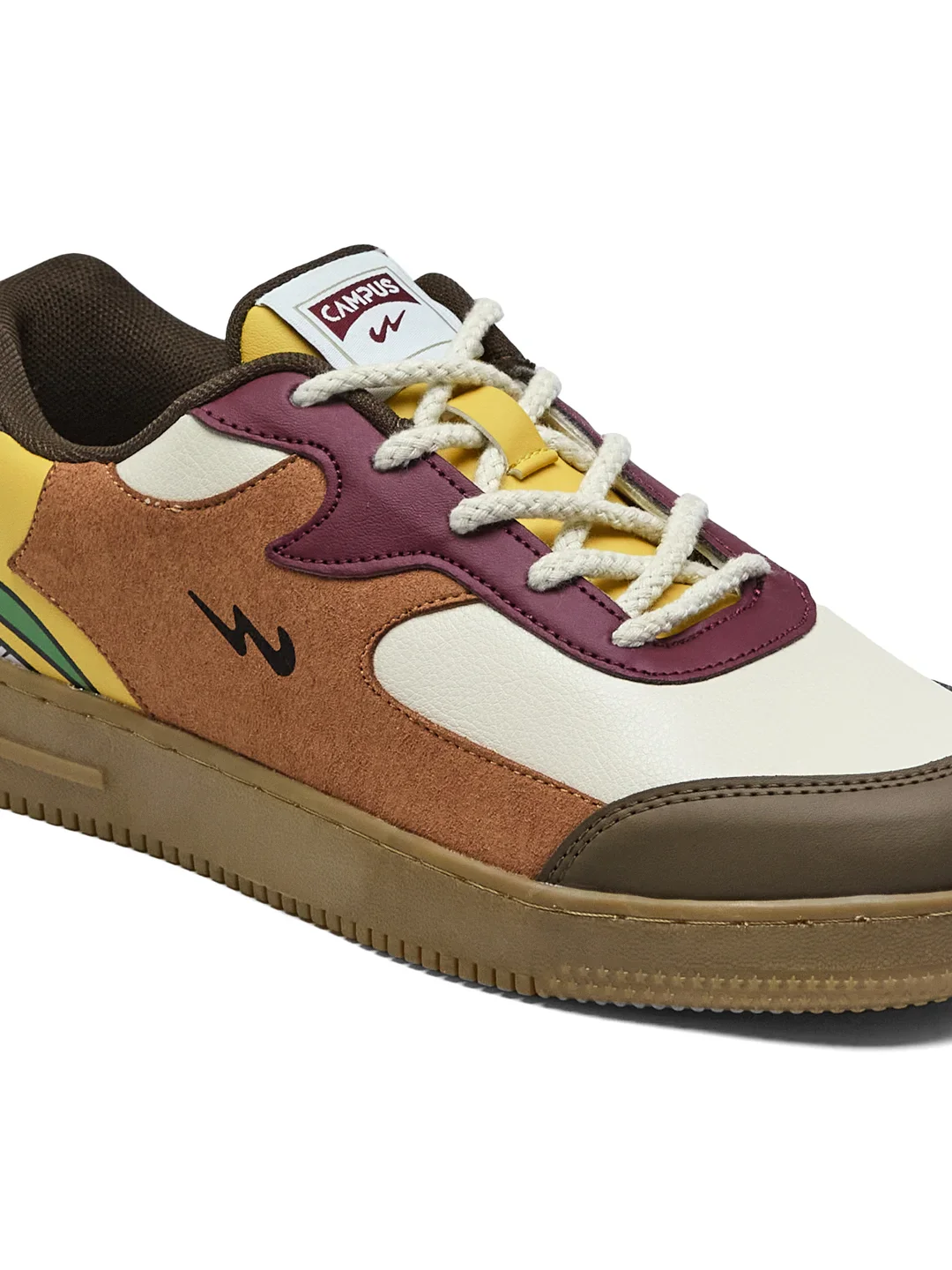 MAJESTIC Cream Women's Sneakers - Image 7