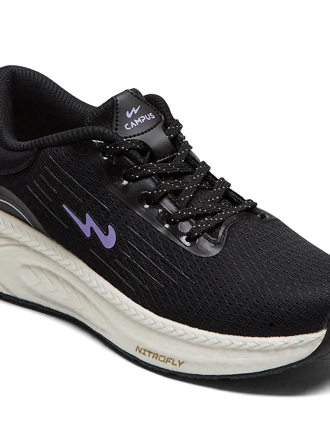 MALORE Black Women's Running Shoes - Image 6