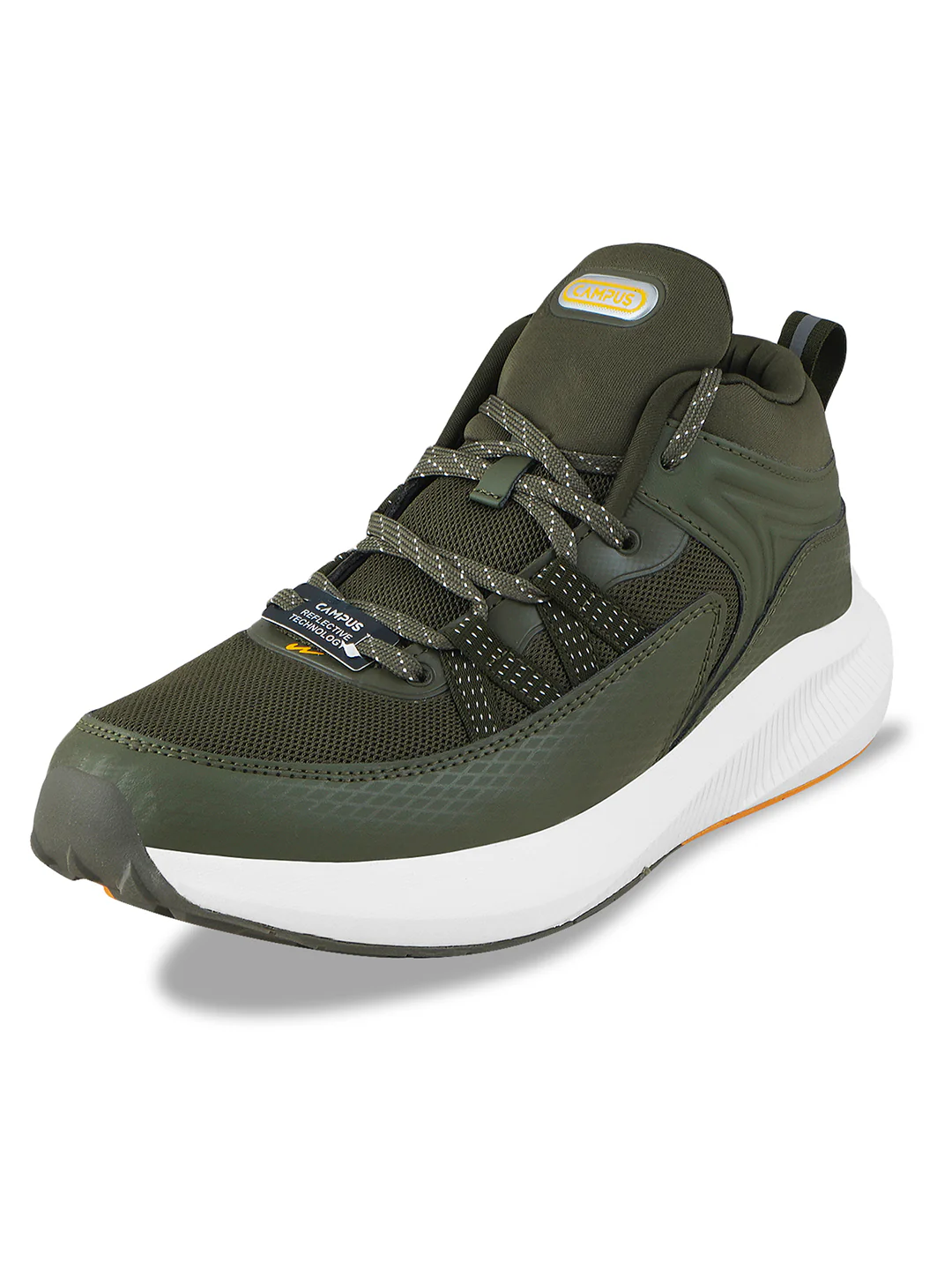 MARGOT Olive Men's Sports Shoes - Image 6