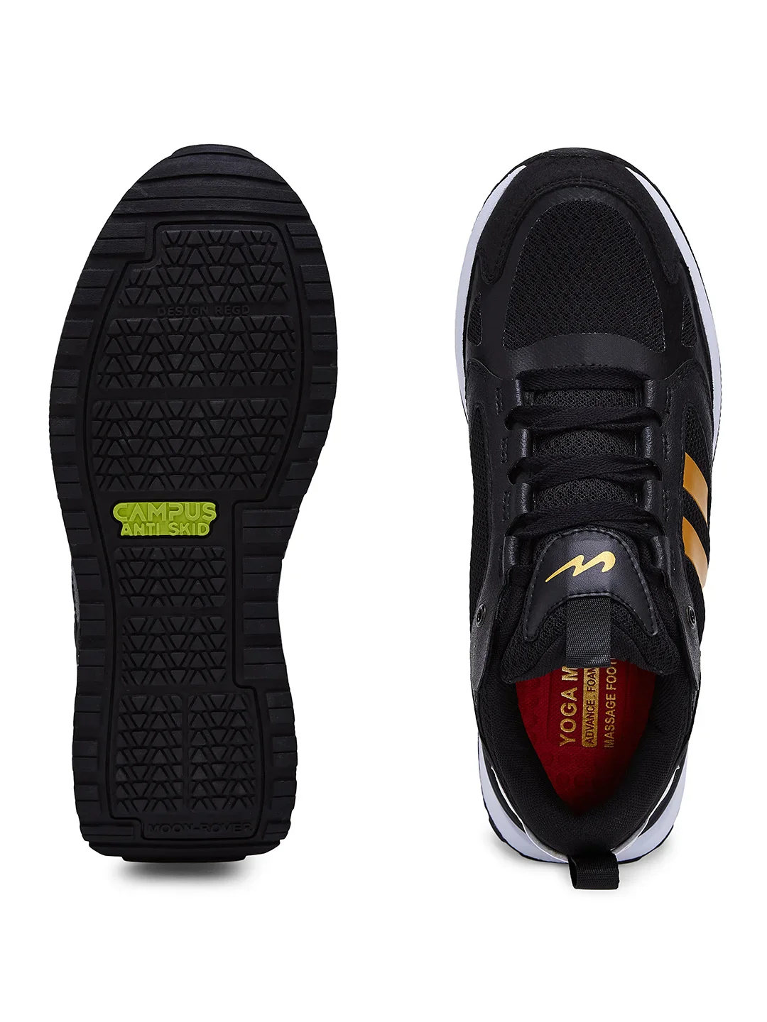 MARK Black Men's Sneakers - Image 3