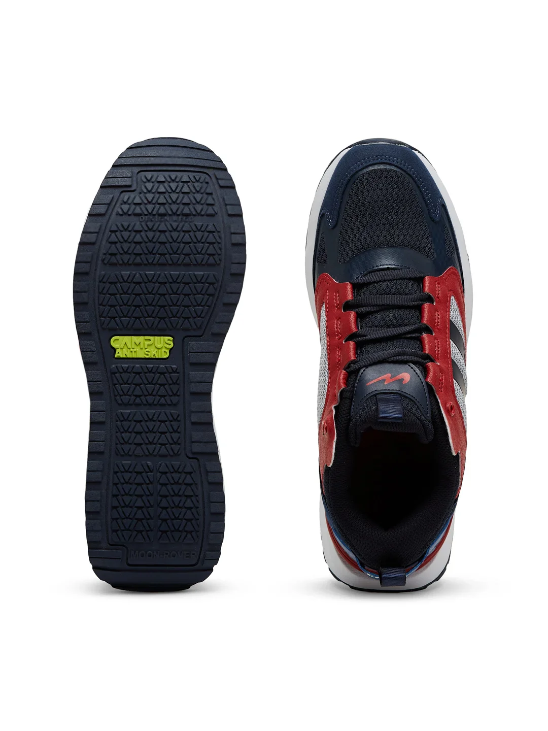 MARK Navy Men's Sneakers - Image 4