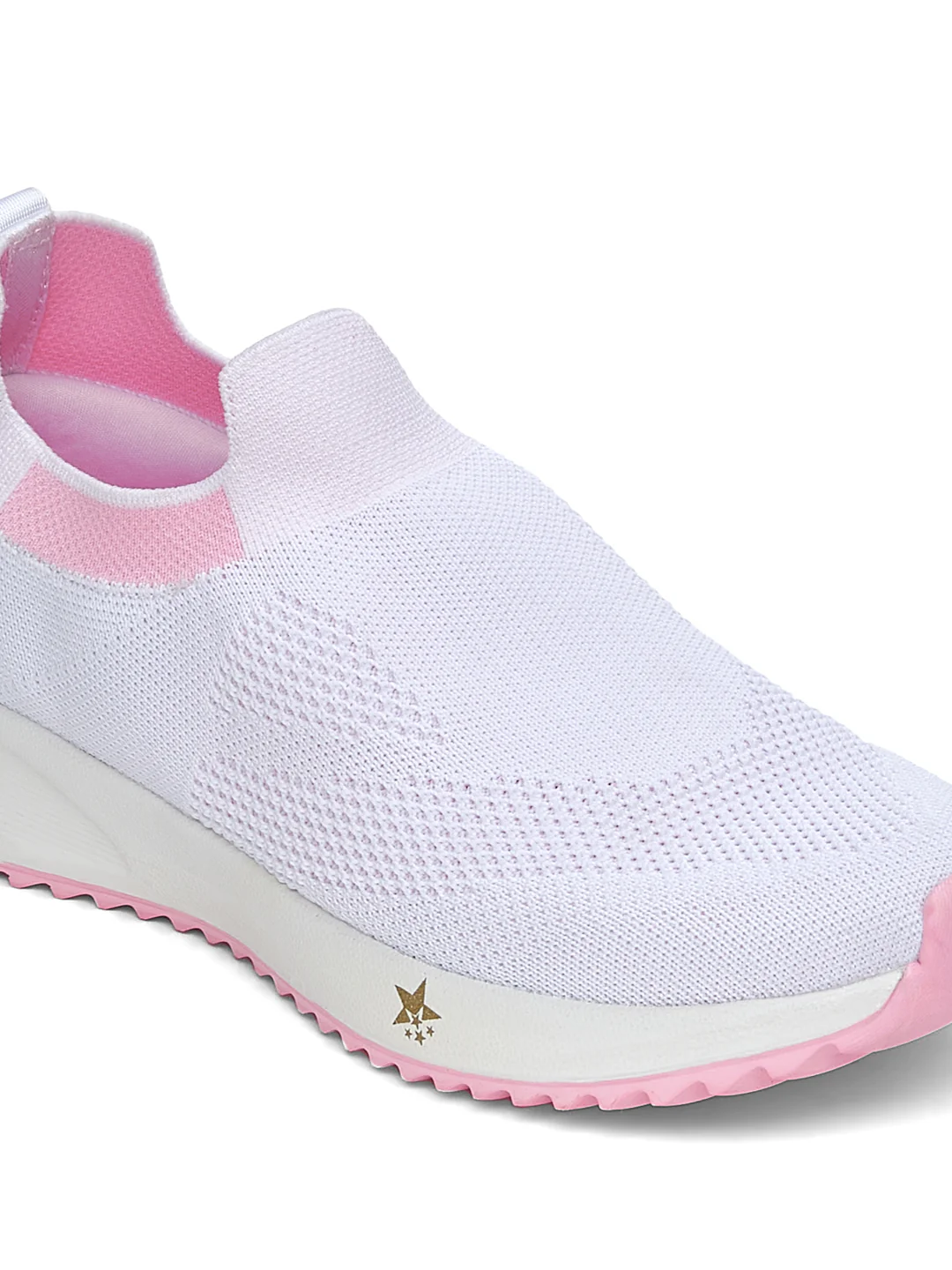 MASON White Women's Walking Shoes - Image 6