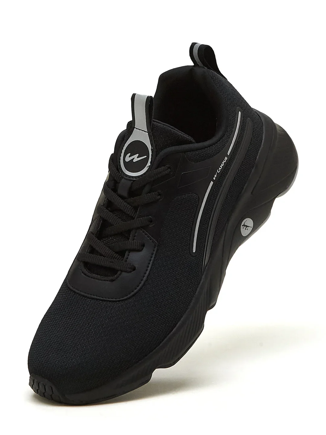 MELLOW Black Men's Running Shoes - Image 3