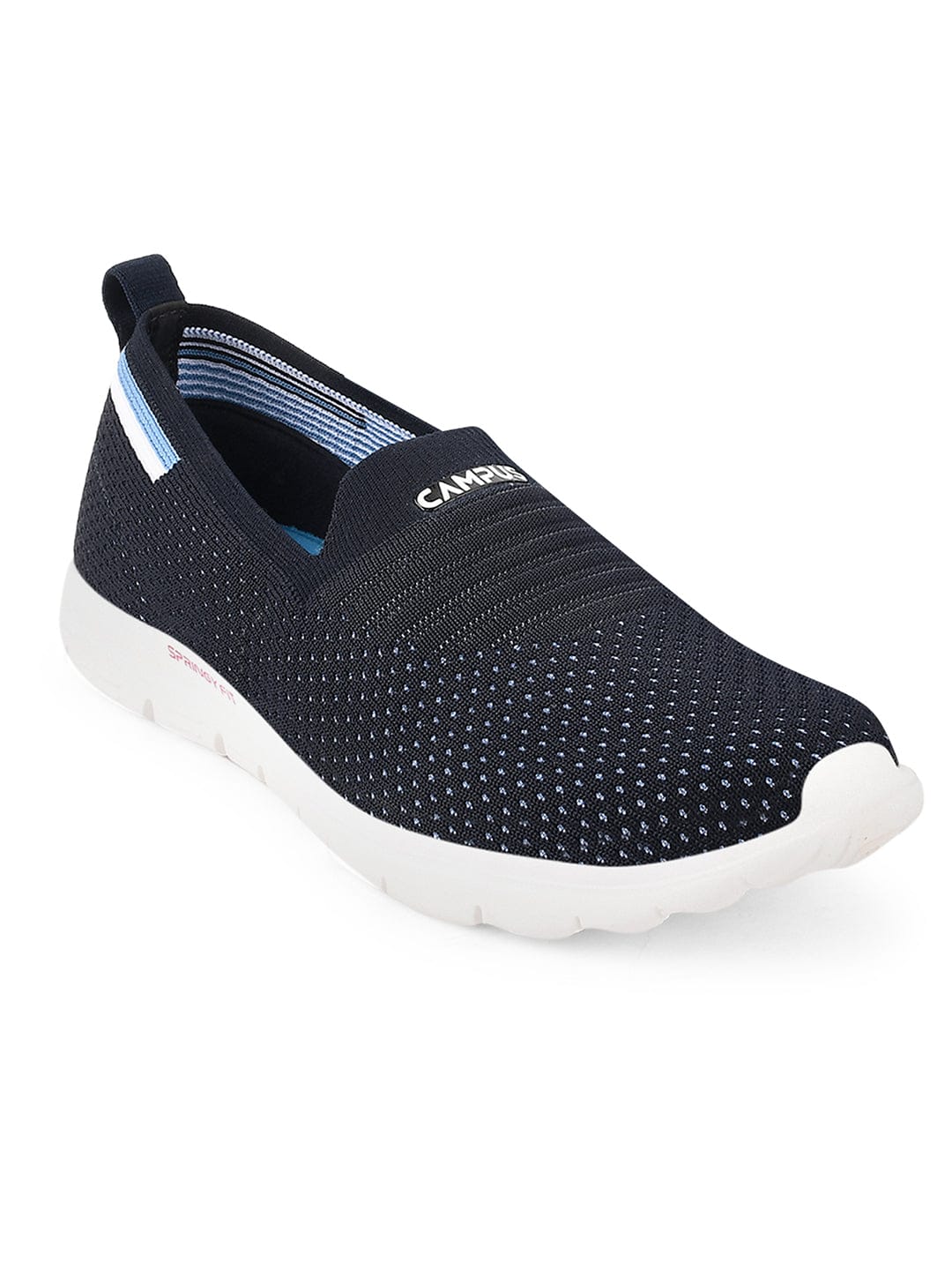 MELODY  Navy Women's Walking Shoes - Image 2