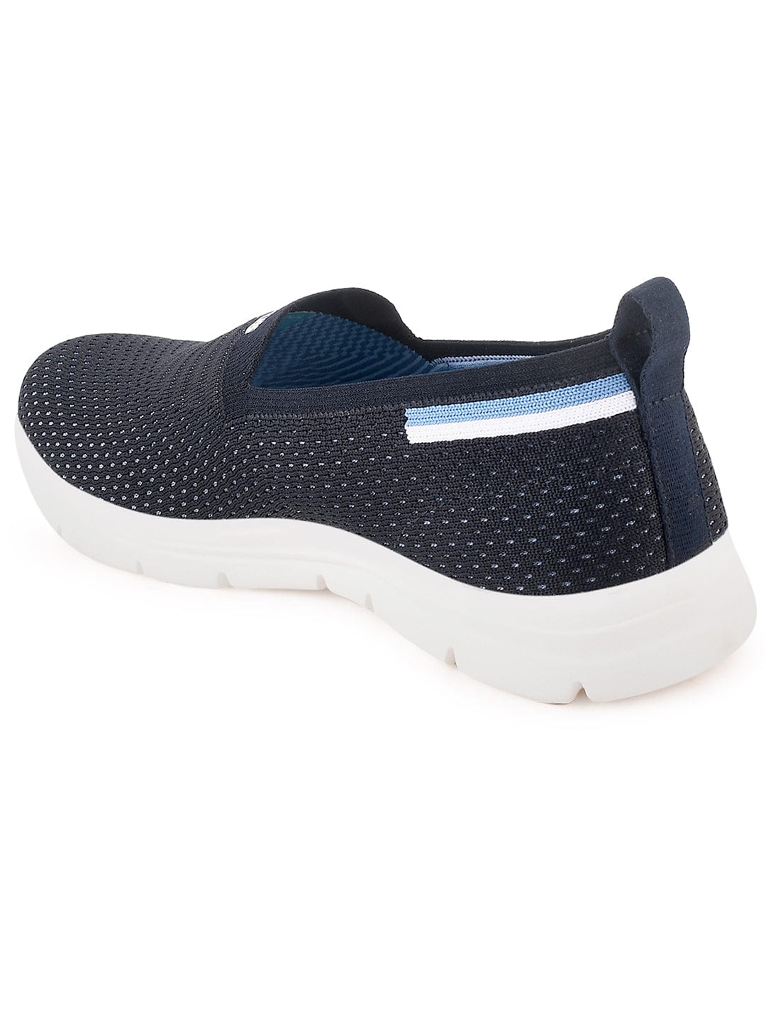 MELODY  Navy Women's Walking Shoes - Image 3