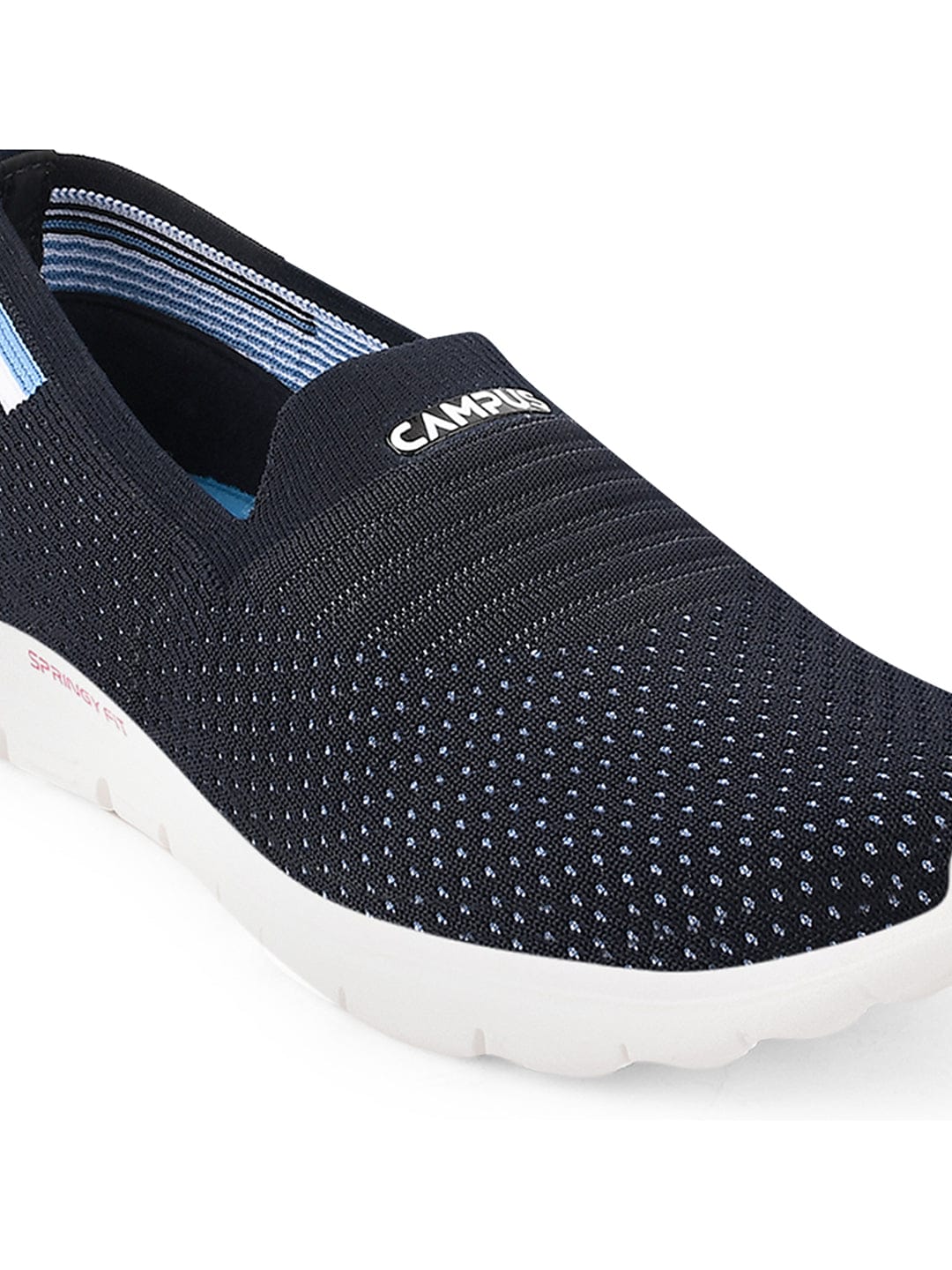 MELODY  Navy Women's Walking Shoes - Image 4