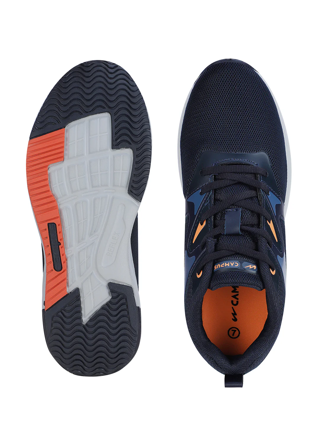 MELOR Navy Men's Sports Shoes - Image 4