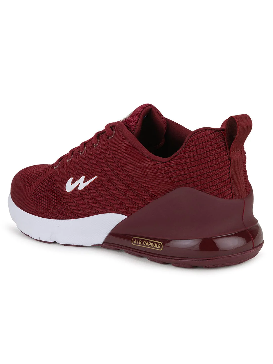 MIKE N Burgundy Men's Running Shoes - Image 3