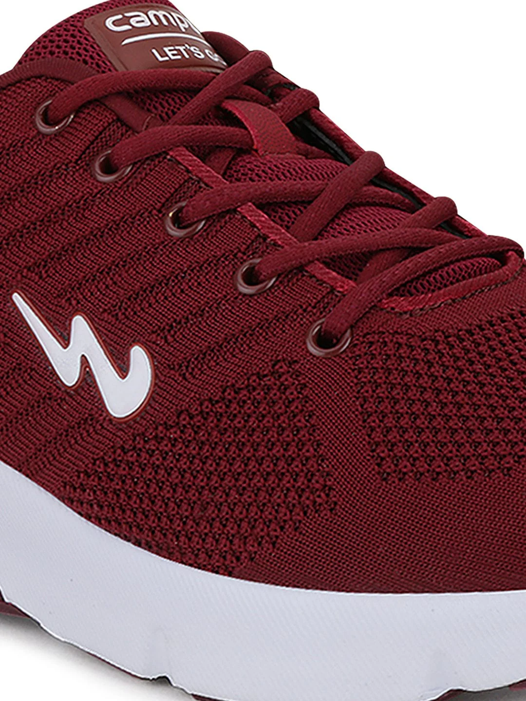 MIKE N Burgundy Men's Running Shoes - Image 5