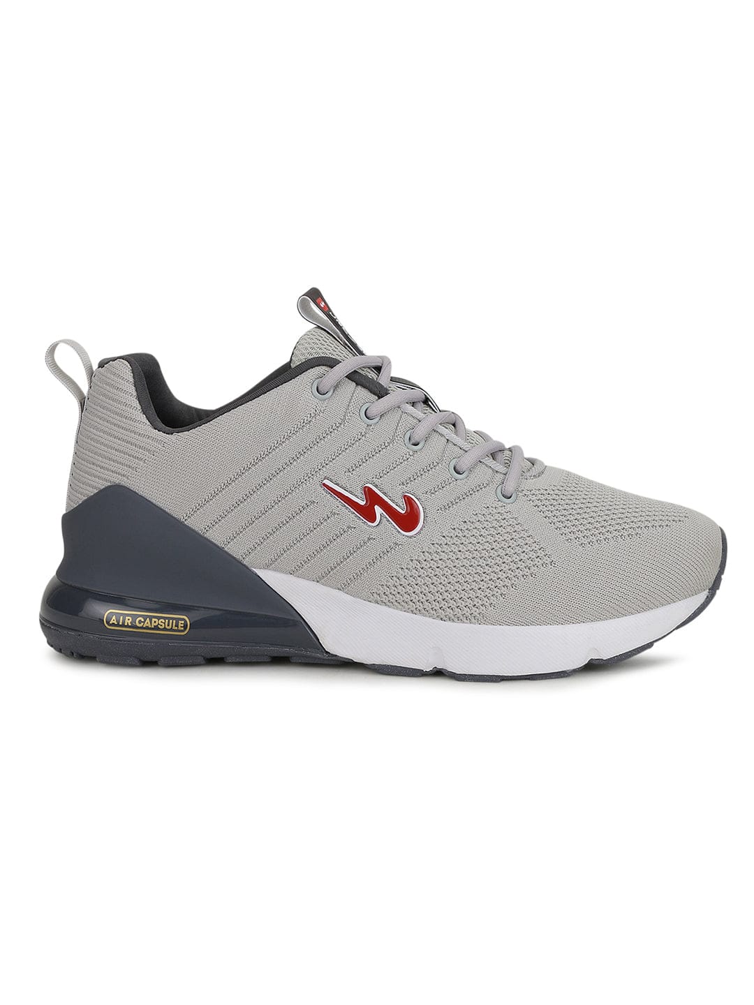 MIKE N Grey Men's Running Shoes - Image 2