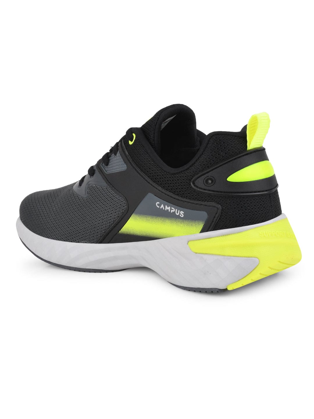 MILANO Grey Men's Running Shoes - Image 3