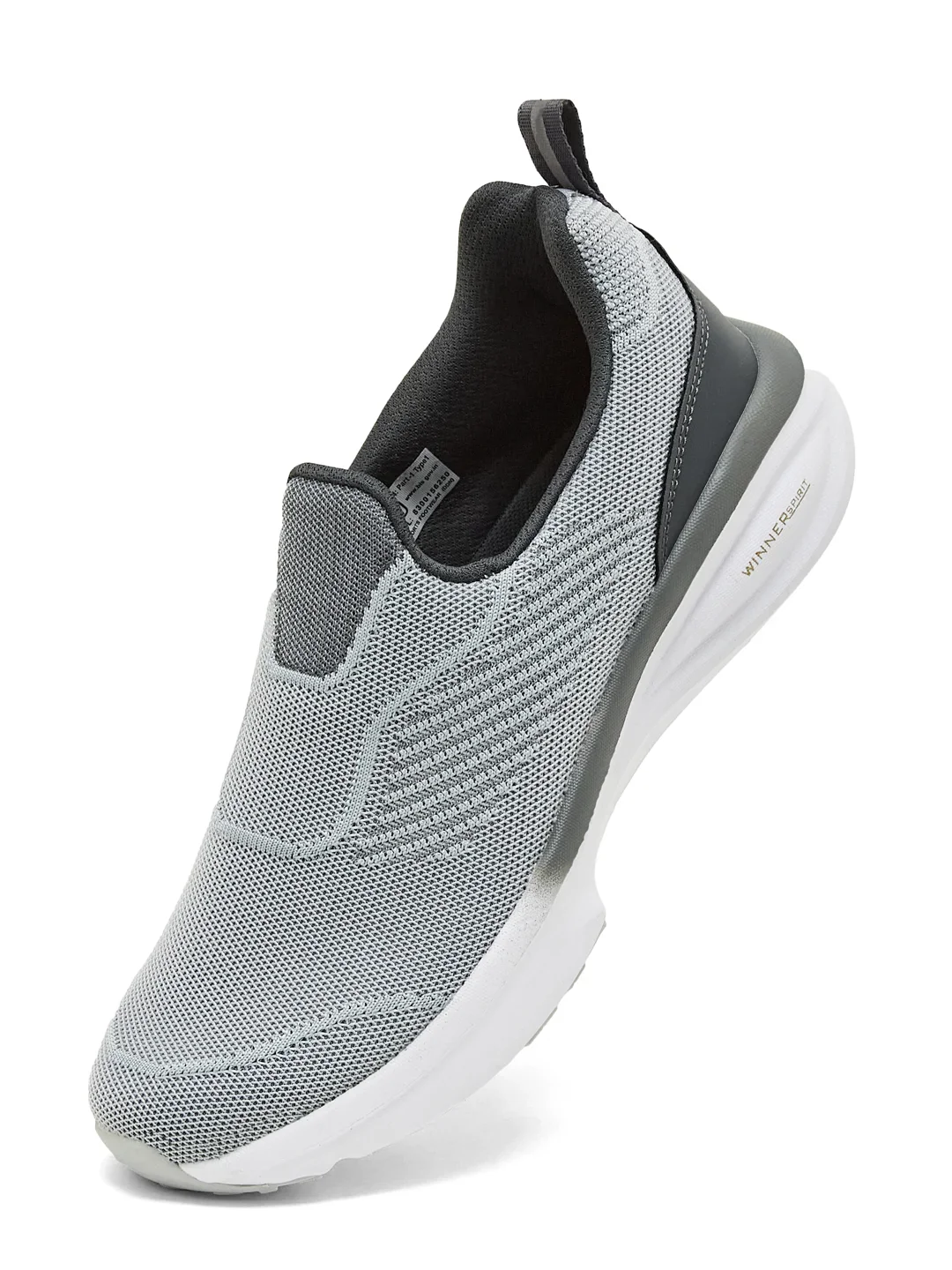 MINOT Grey Men's Walking Shoes - Image 3