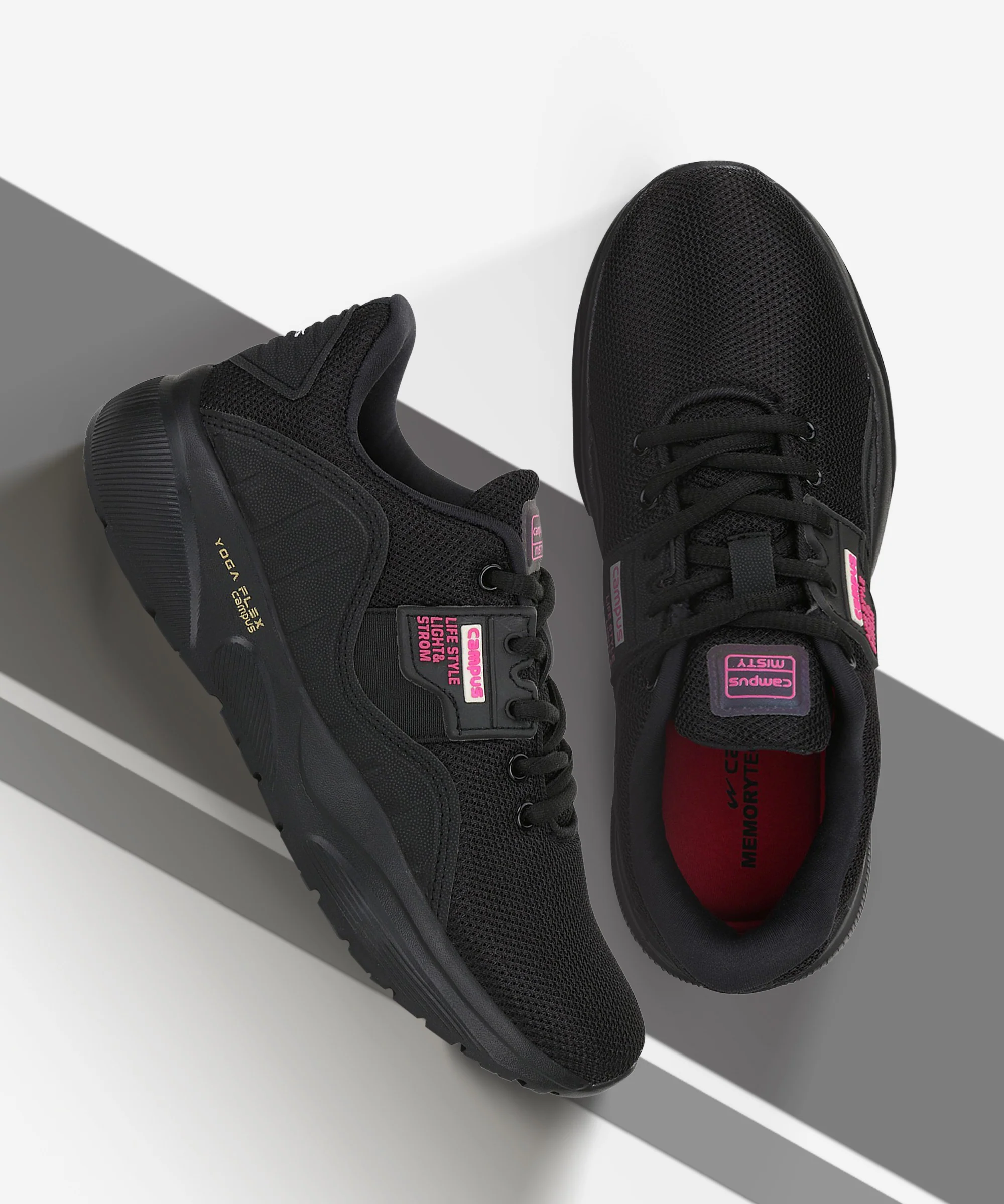 MISTY Black Women's Running Shoes - Image 5