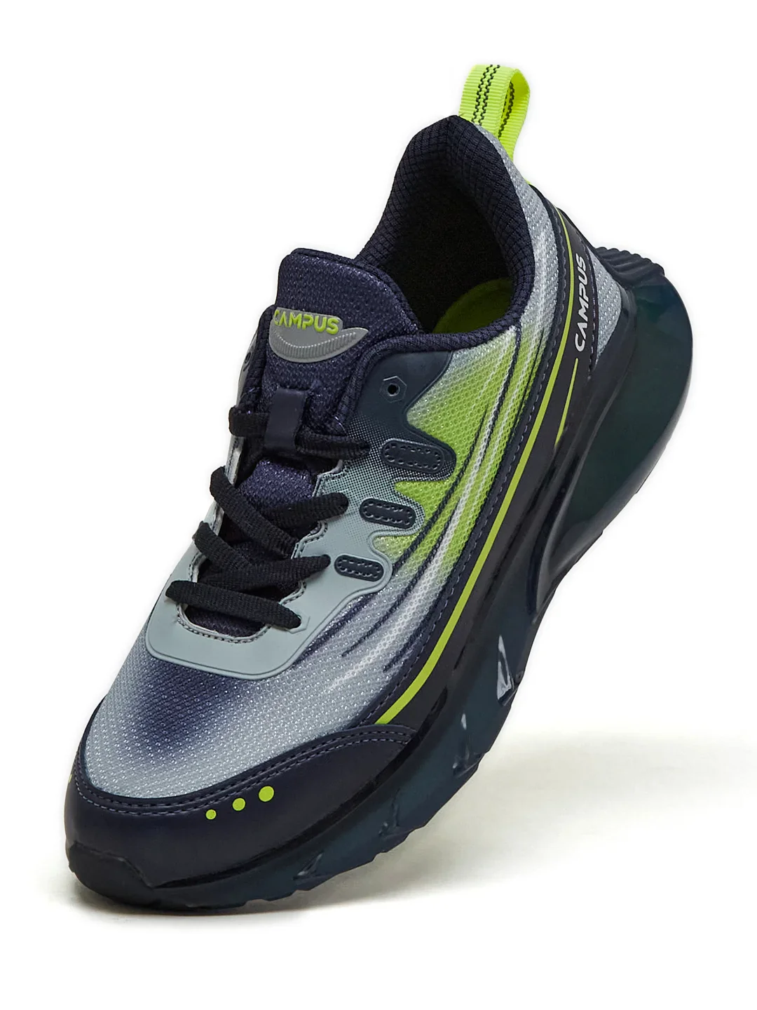 MOLLY Grey Child Running Shoes - Image 3