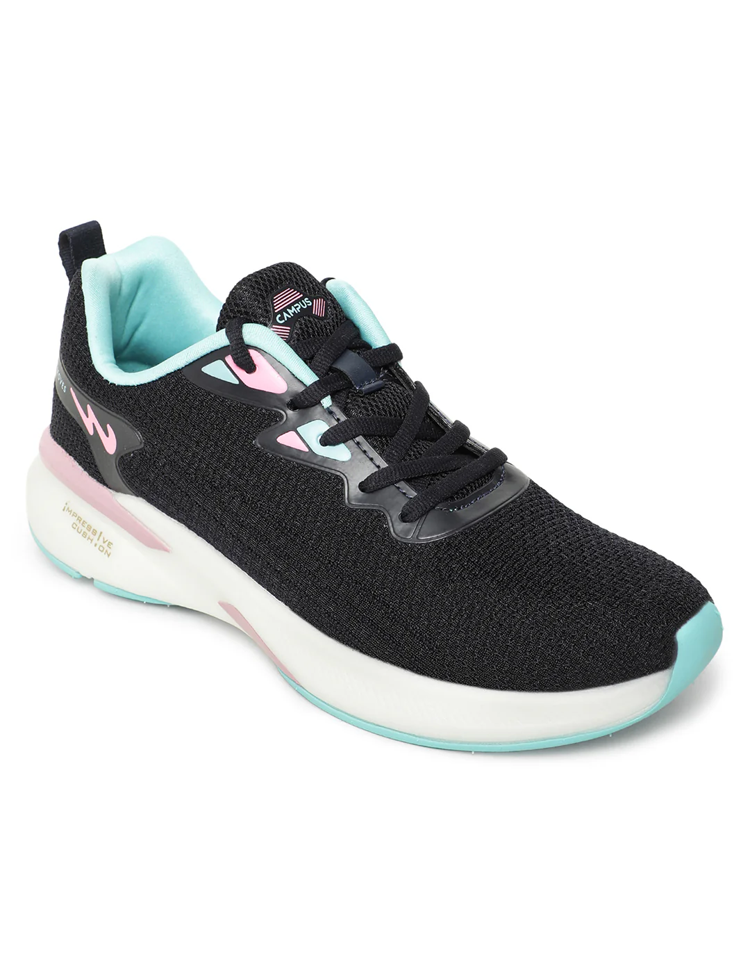 MONTANA Navy Women's Running Shoes - Image 2