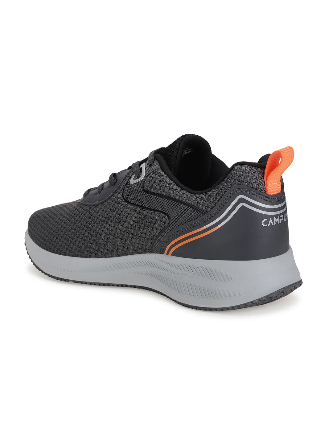 MORAL Grey Men's Sports Shoes - Image 3