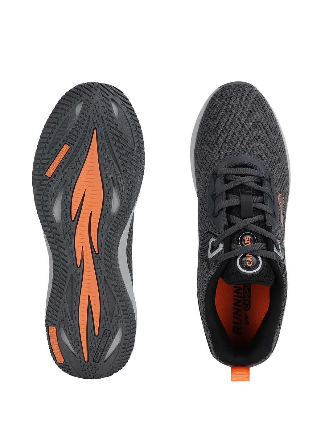 MORAL Grey Men's Sports Shoes - Image 4