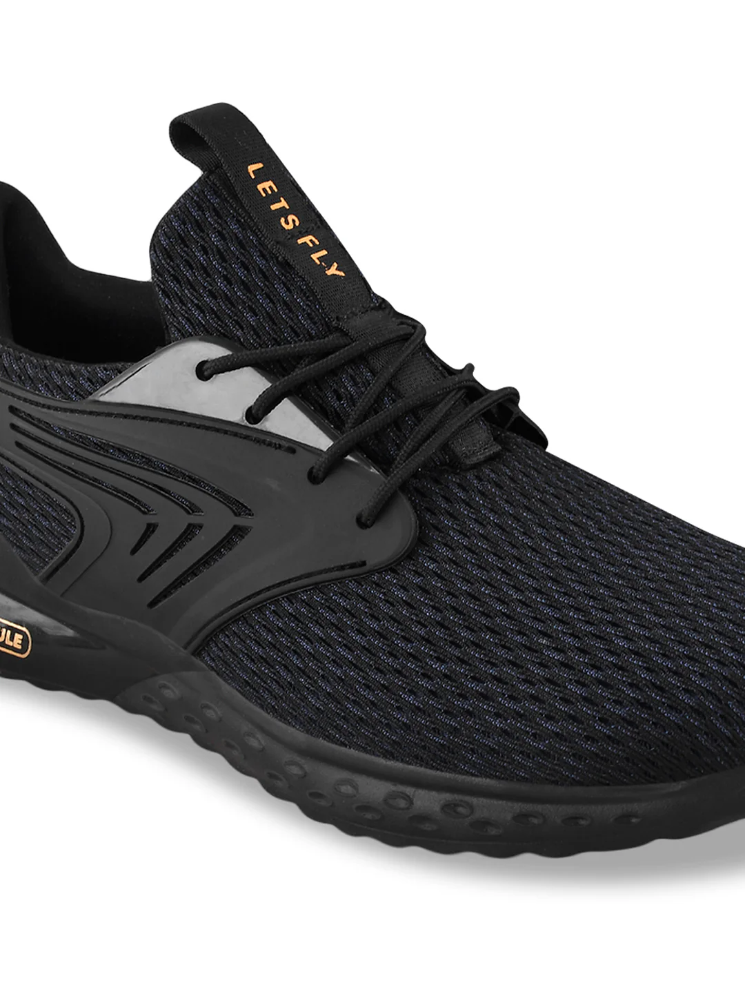 MOROCCO Pro Black Men's Running Shoes - Image 4