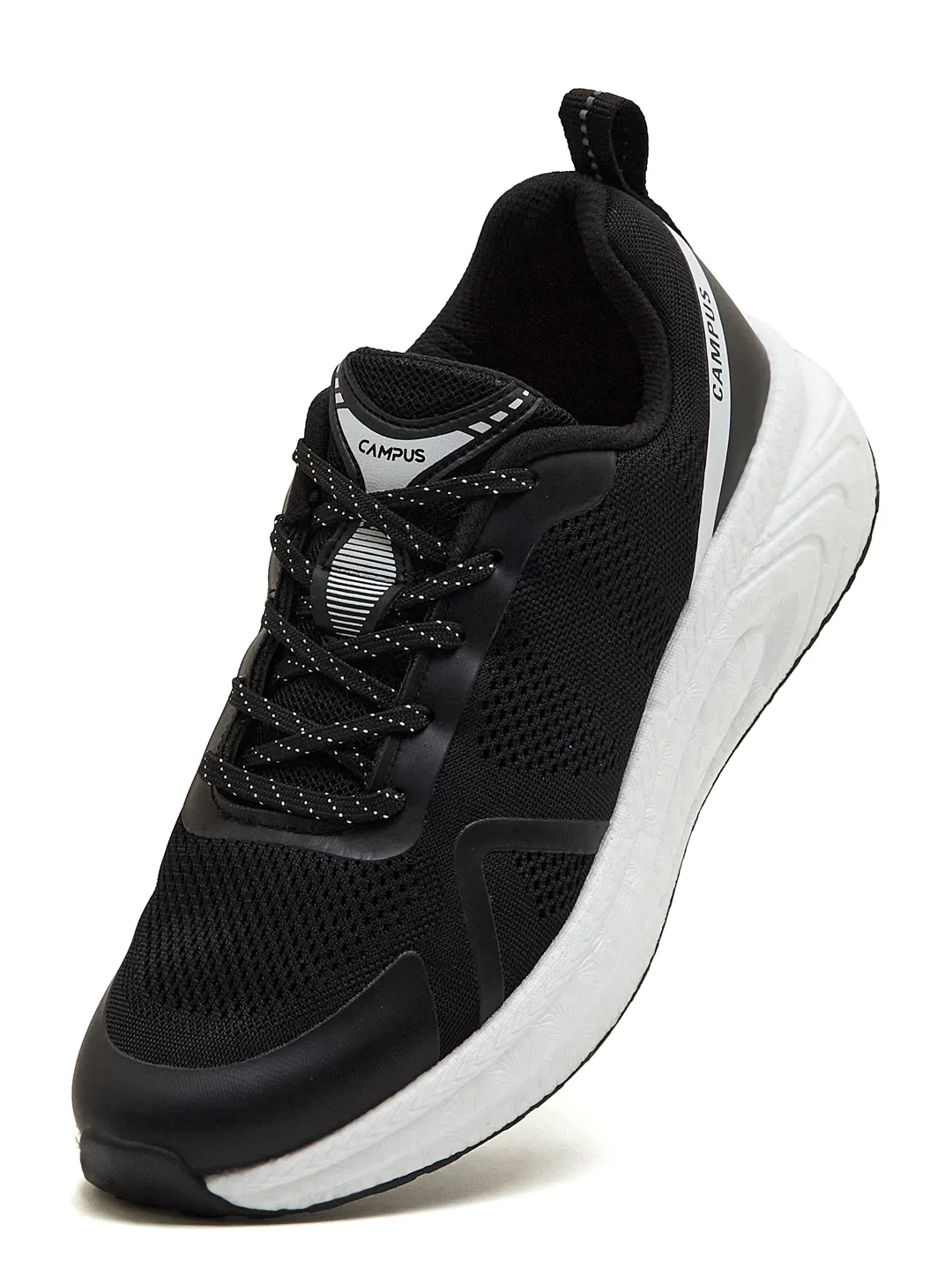 MOTIVE Black Men's Running Shoes - Image 3