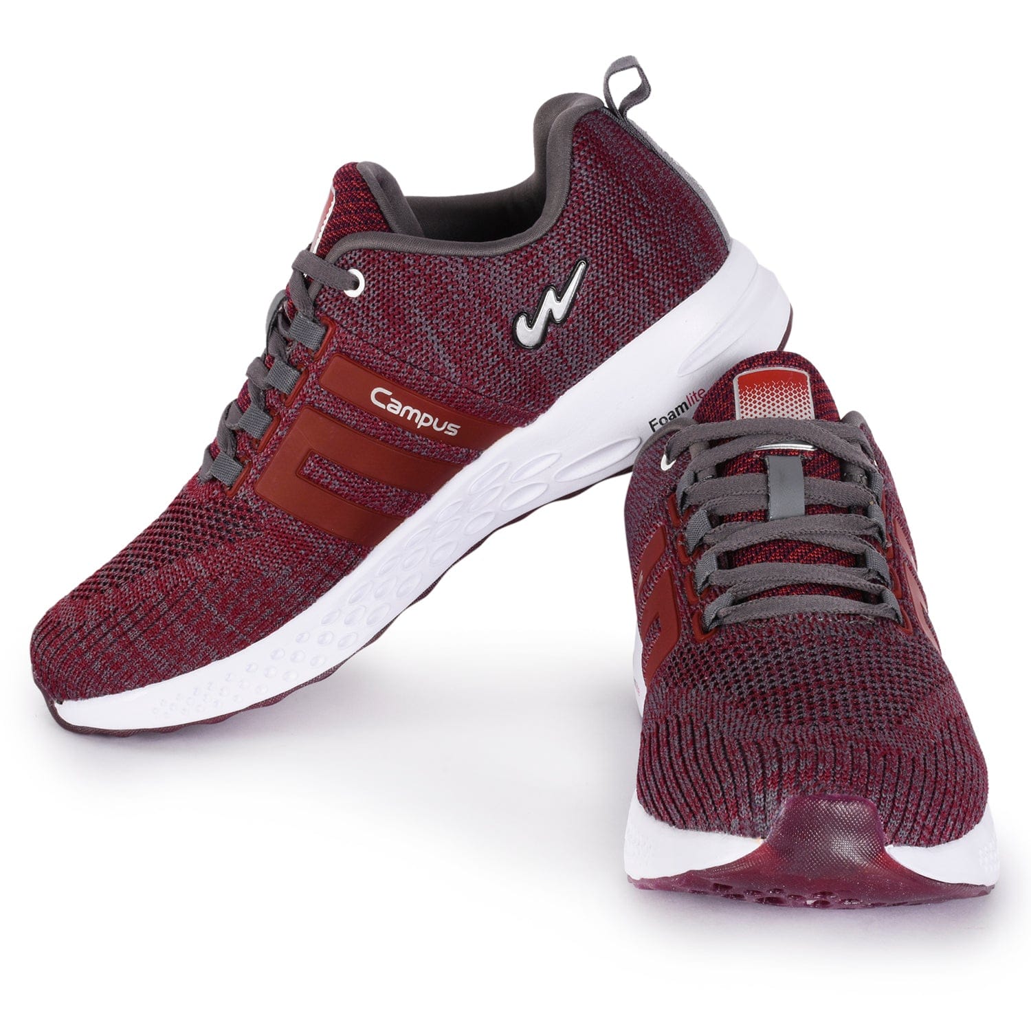 NASA Maroon Men's Running Shoes - Image 5