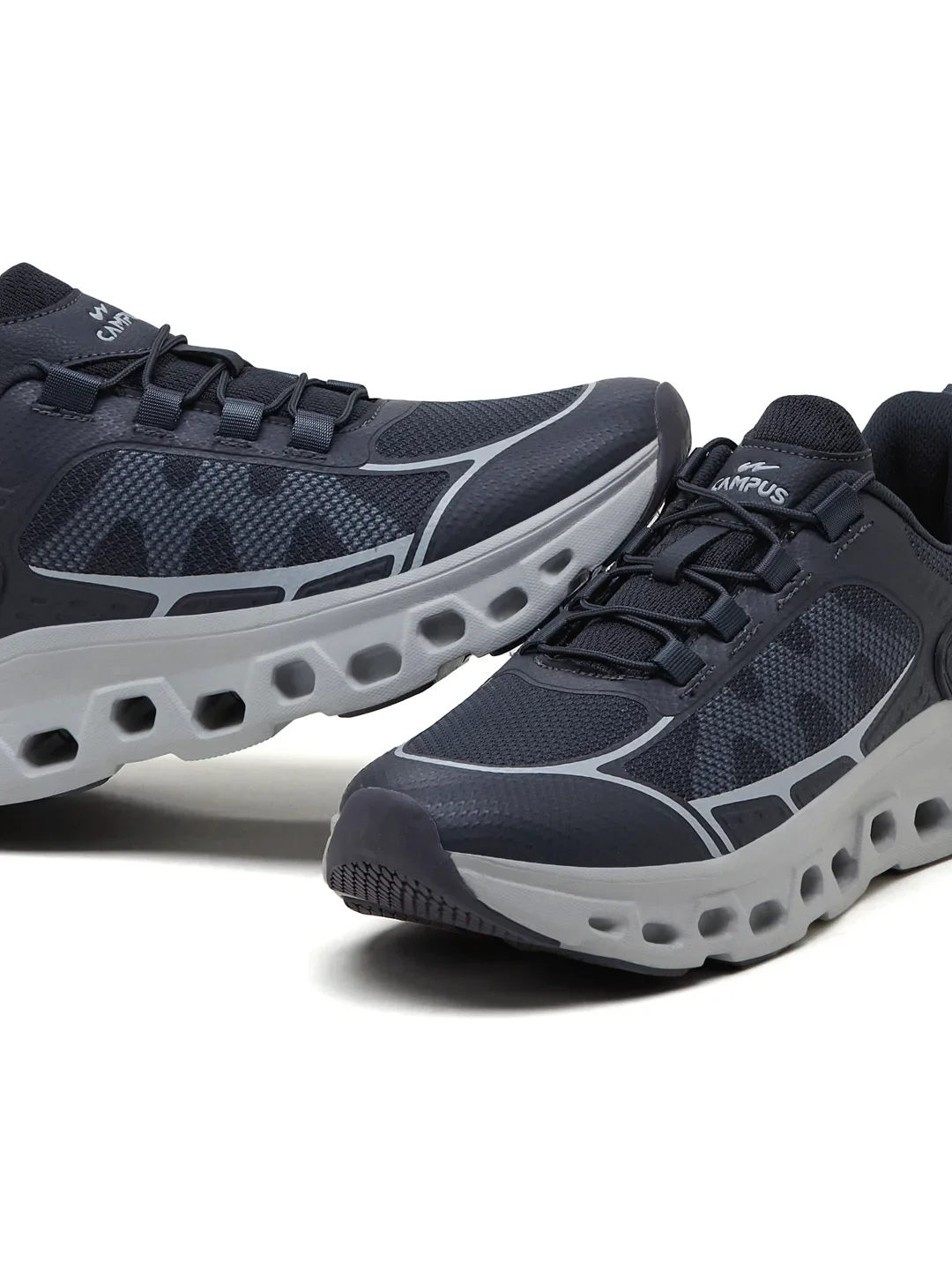 NECTER Grey Men's Running Shoes - Image 7